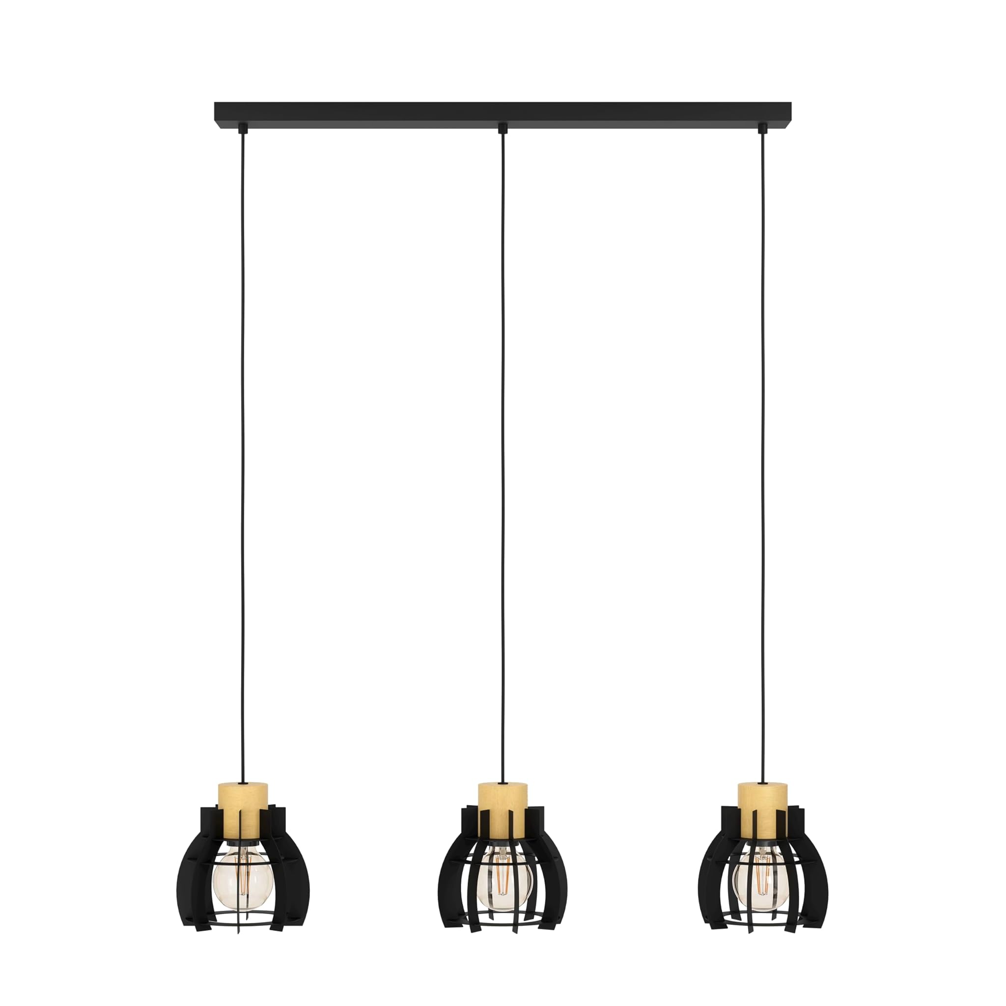 Eglo Stillington 1 FSC100HB - Lampada a Sospensione 3 Luci