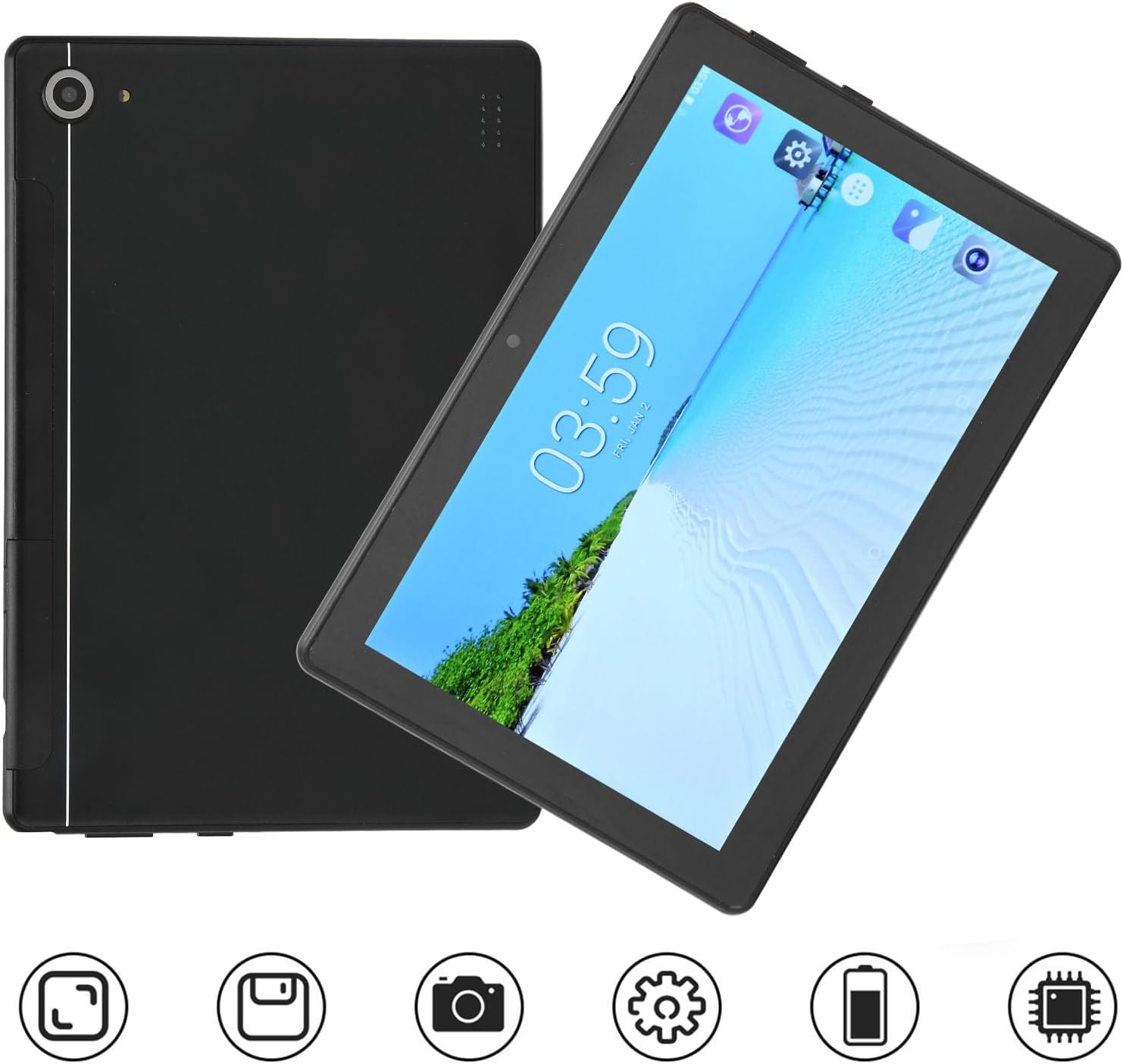 Tablet Android 10 da 8 Pollici 4G LTE 6GB 128GB - immagine 2