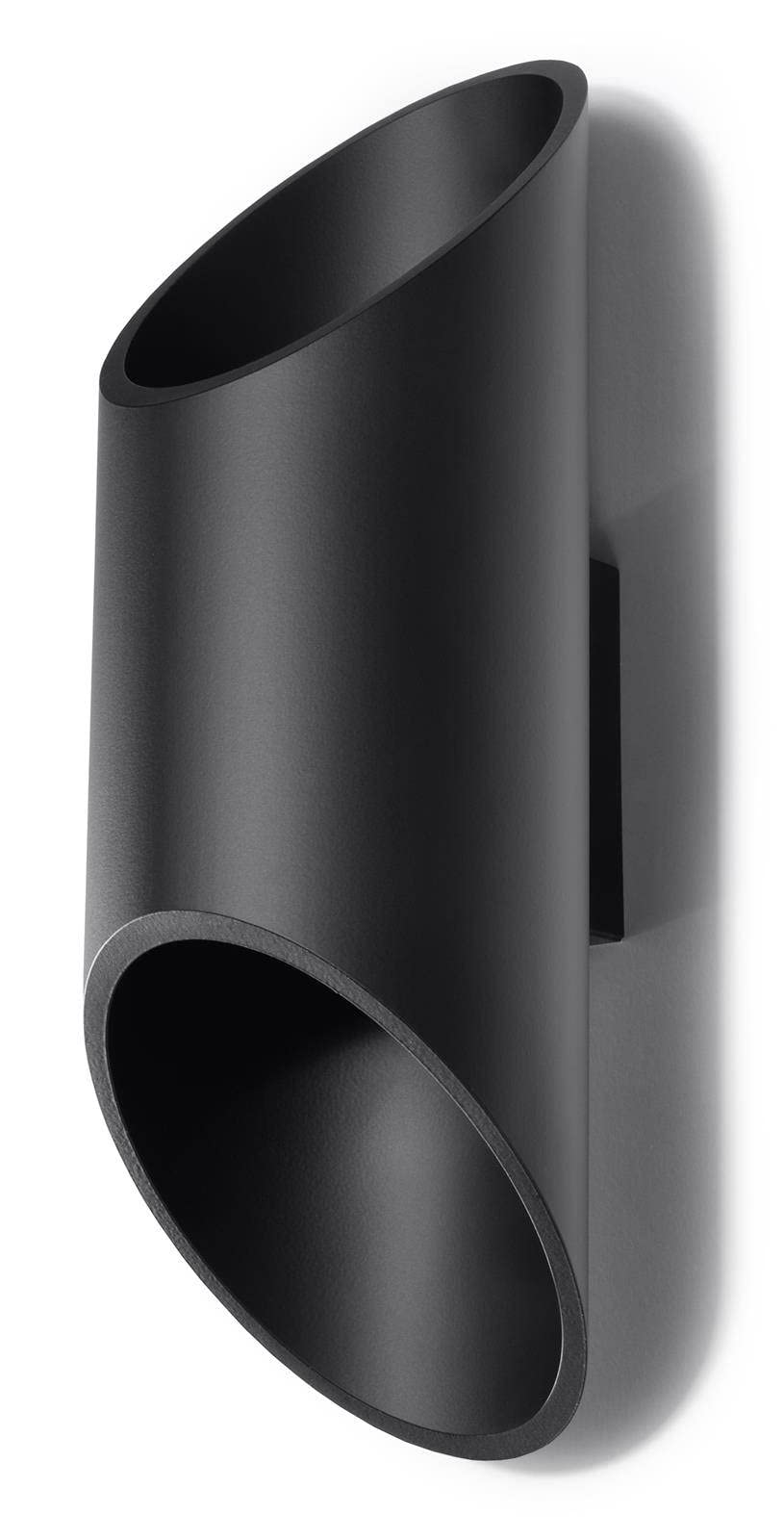 Sollux Lighting Penne 30 Lampada da Parete Bifacciale Nera