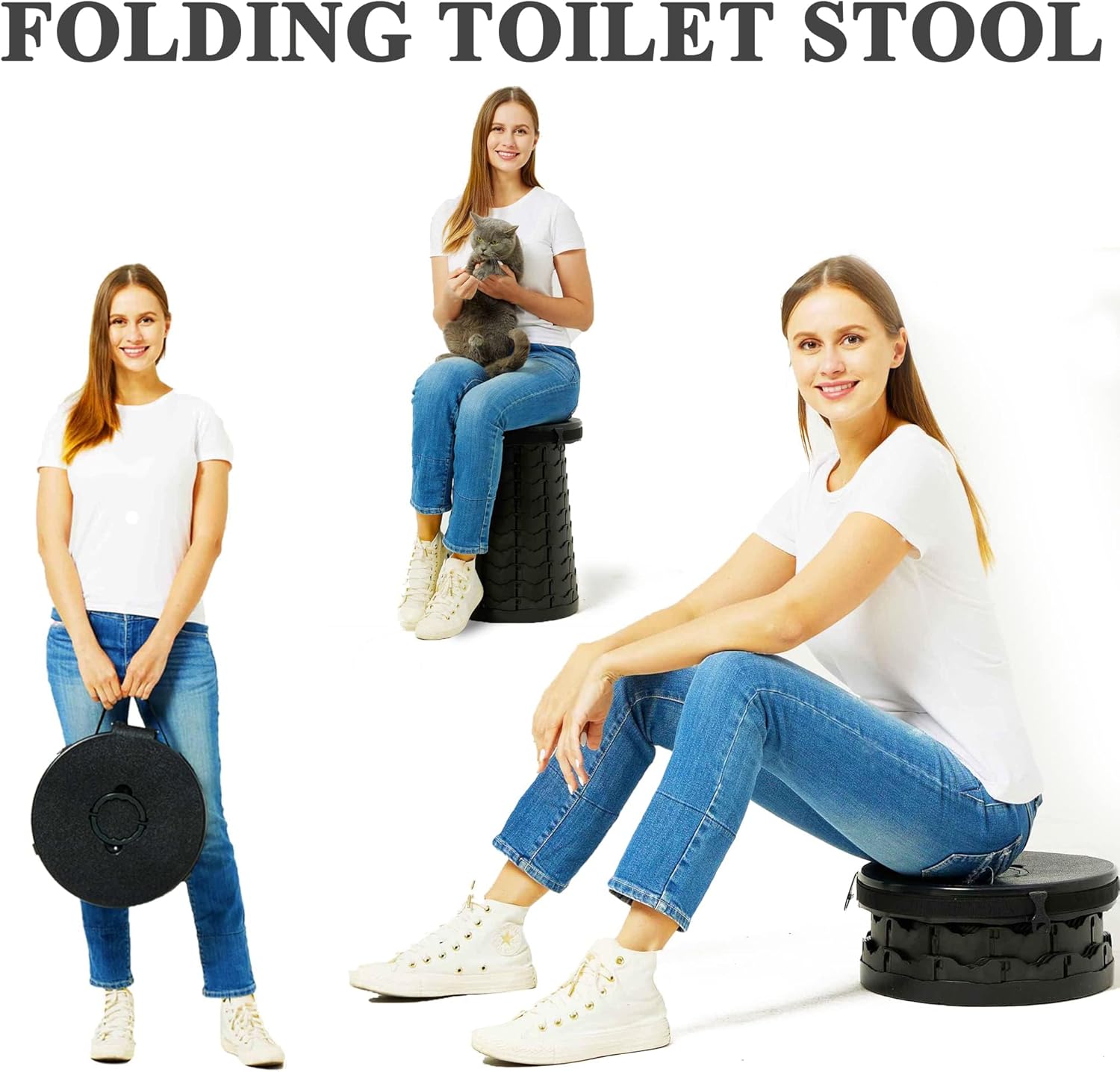 Alevmoom WC Portatile per Campeggio Telescopico - immagine 8