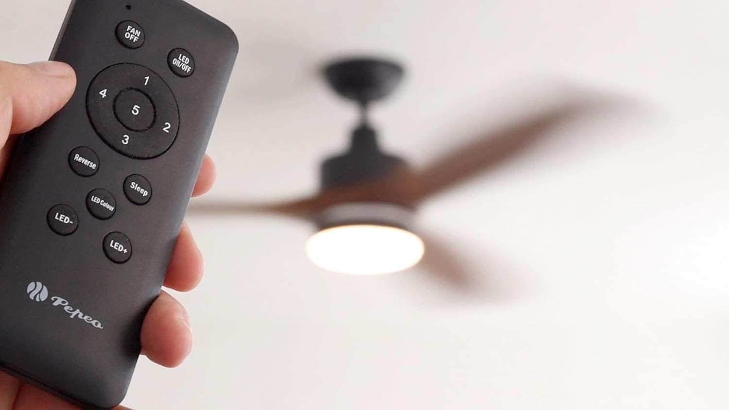 Ventilatore da Soffitto Notos 132cm con Luce LED - immagine 3