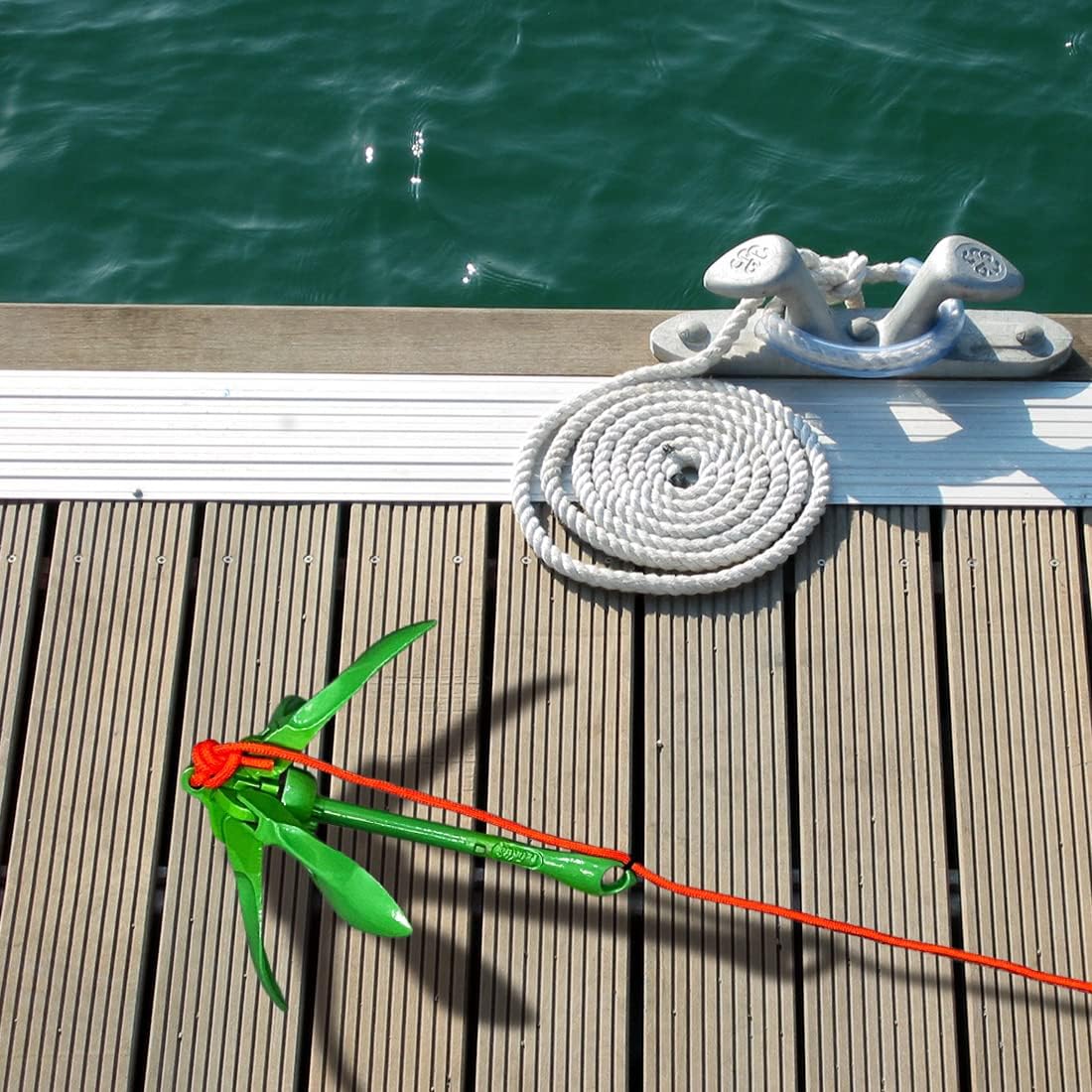 BeGrit Ancora Barca Pieghevole 1.5kg Kit Kayak Gommone - immagine 5