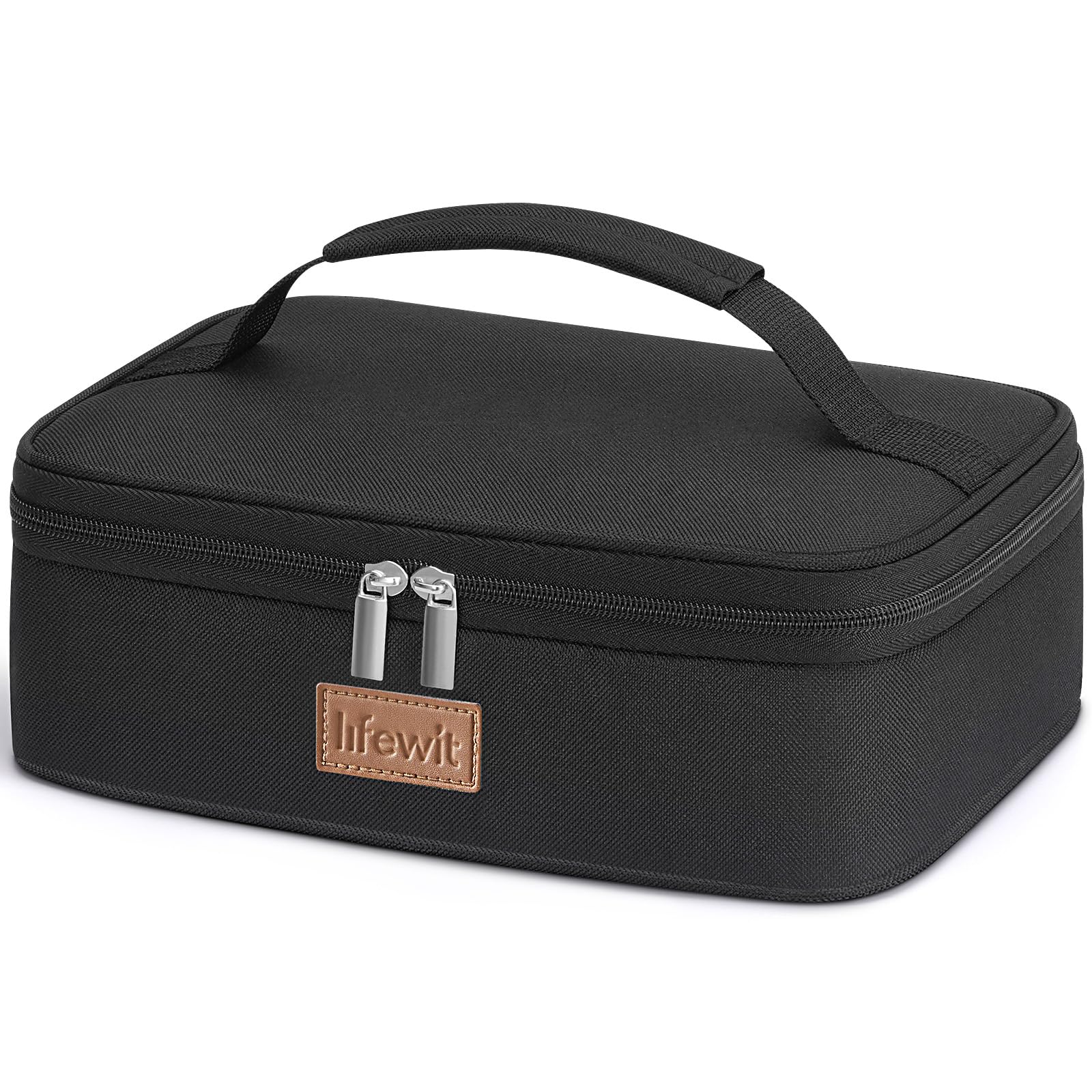 Lifewit Borsa Frigo Piccola 4L con Manico, Nero
