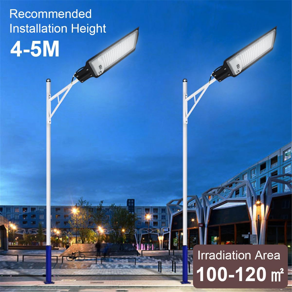 Createstar LED Lampada da Strada 150W 6500K - immagine 2