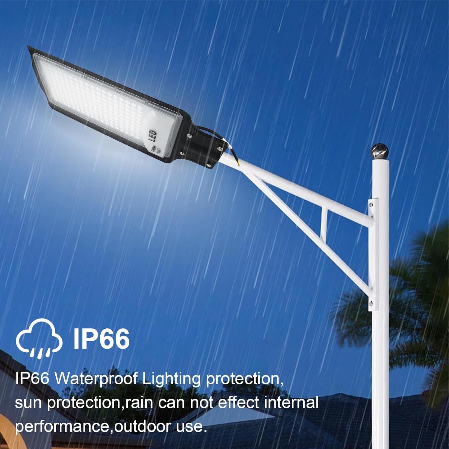 Createstar LED Lampada da Strada 150W 6500K - immagine 3