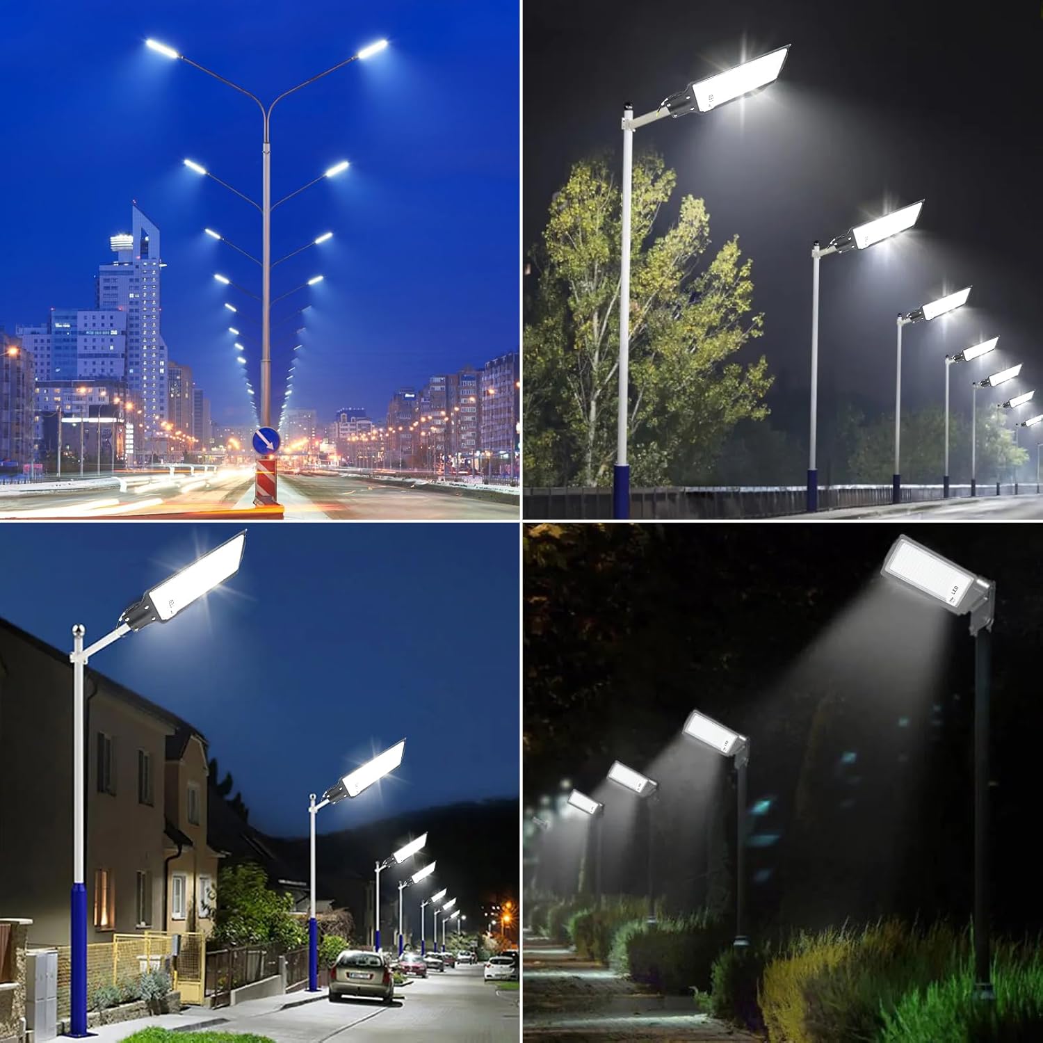 Createstar LED Lampada da Strada 150W 6500K - immagine 5