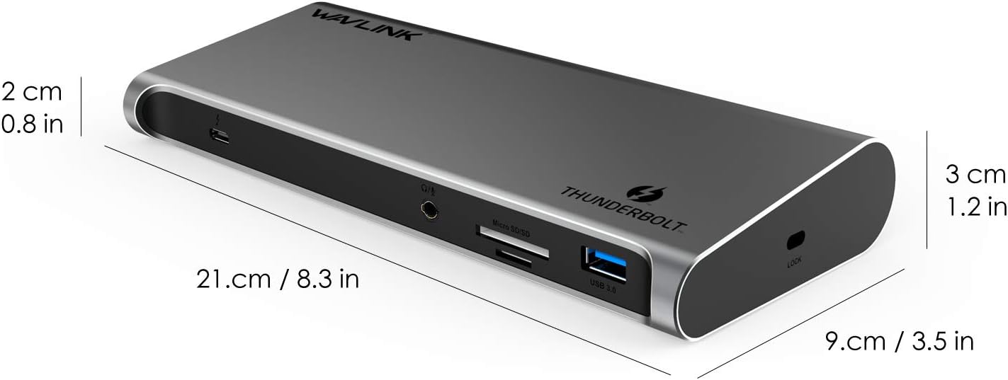 Wavlink Dock Thunderbolt 3 con ricarica 85W - immagine 4