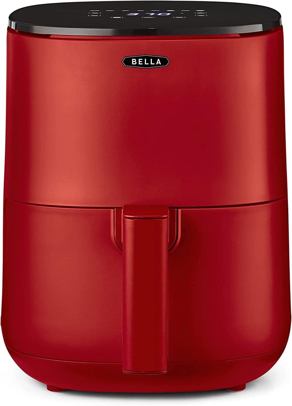 BELLA Friggitrice ad Aria Digitale 3L 1400W, Rosso Opaco