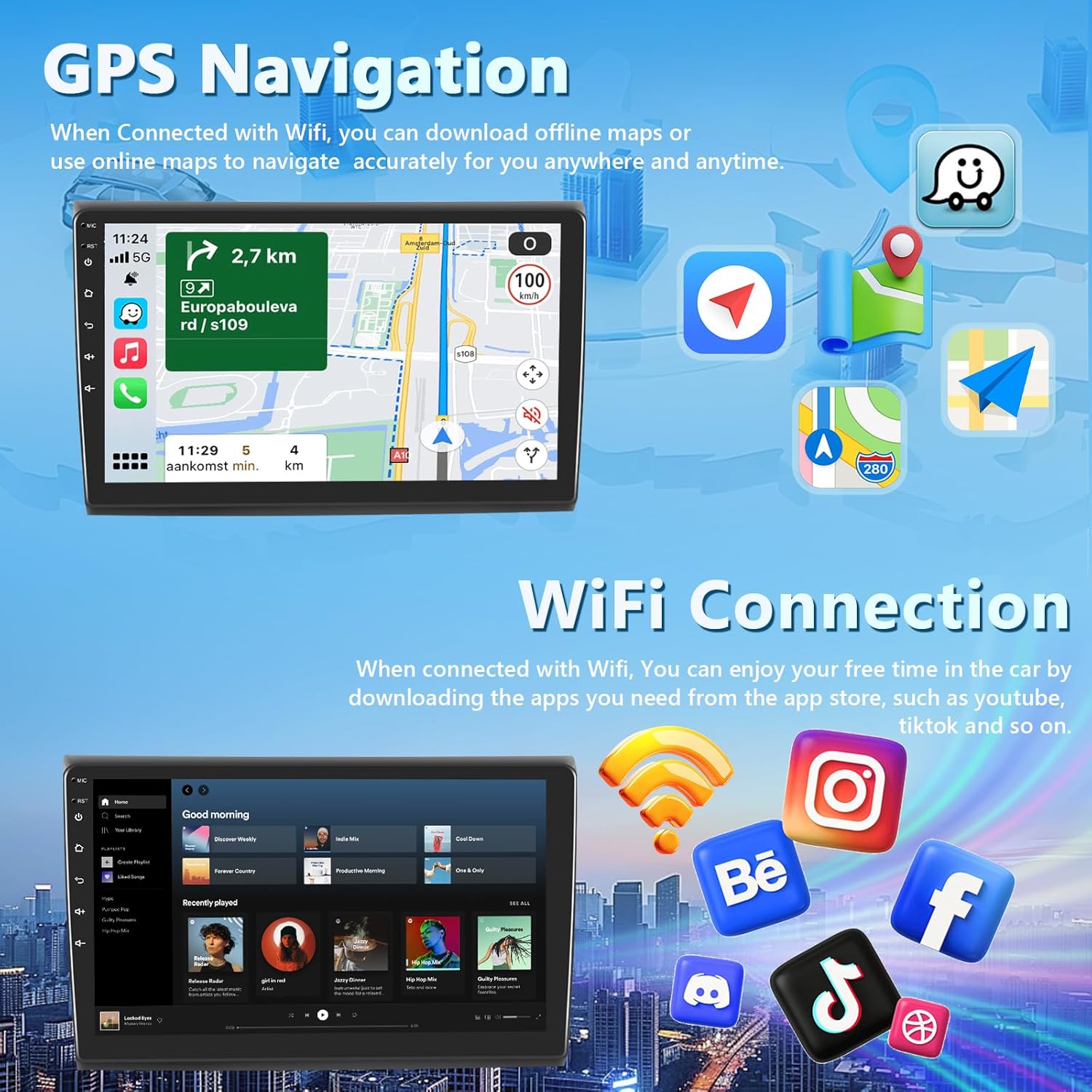 Motorsi Autoradio 8 Core per Fiat Bravo (2008-2013) - immagine 4