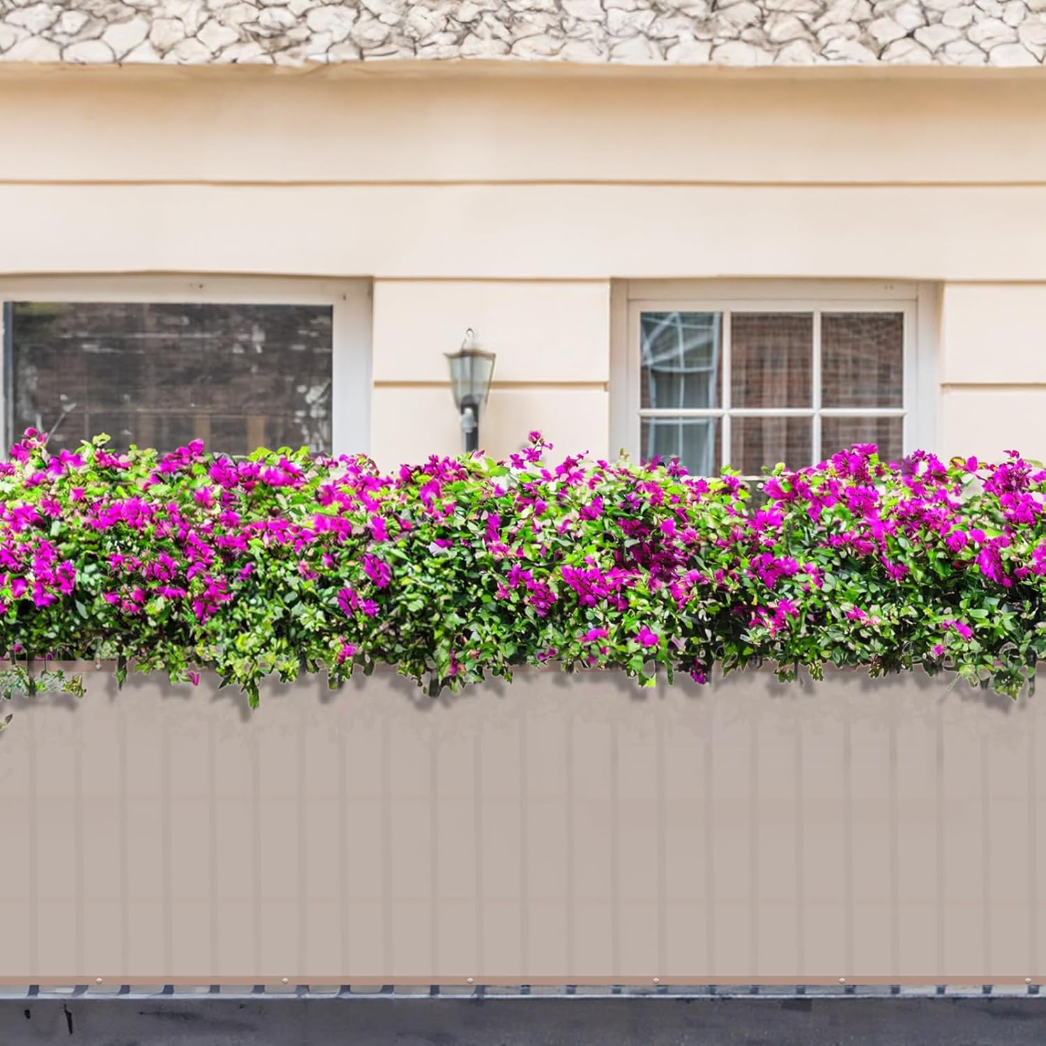 Sunnylaxx Frangivista Balcone 90x900 cm, Taupe - immagine 4