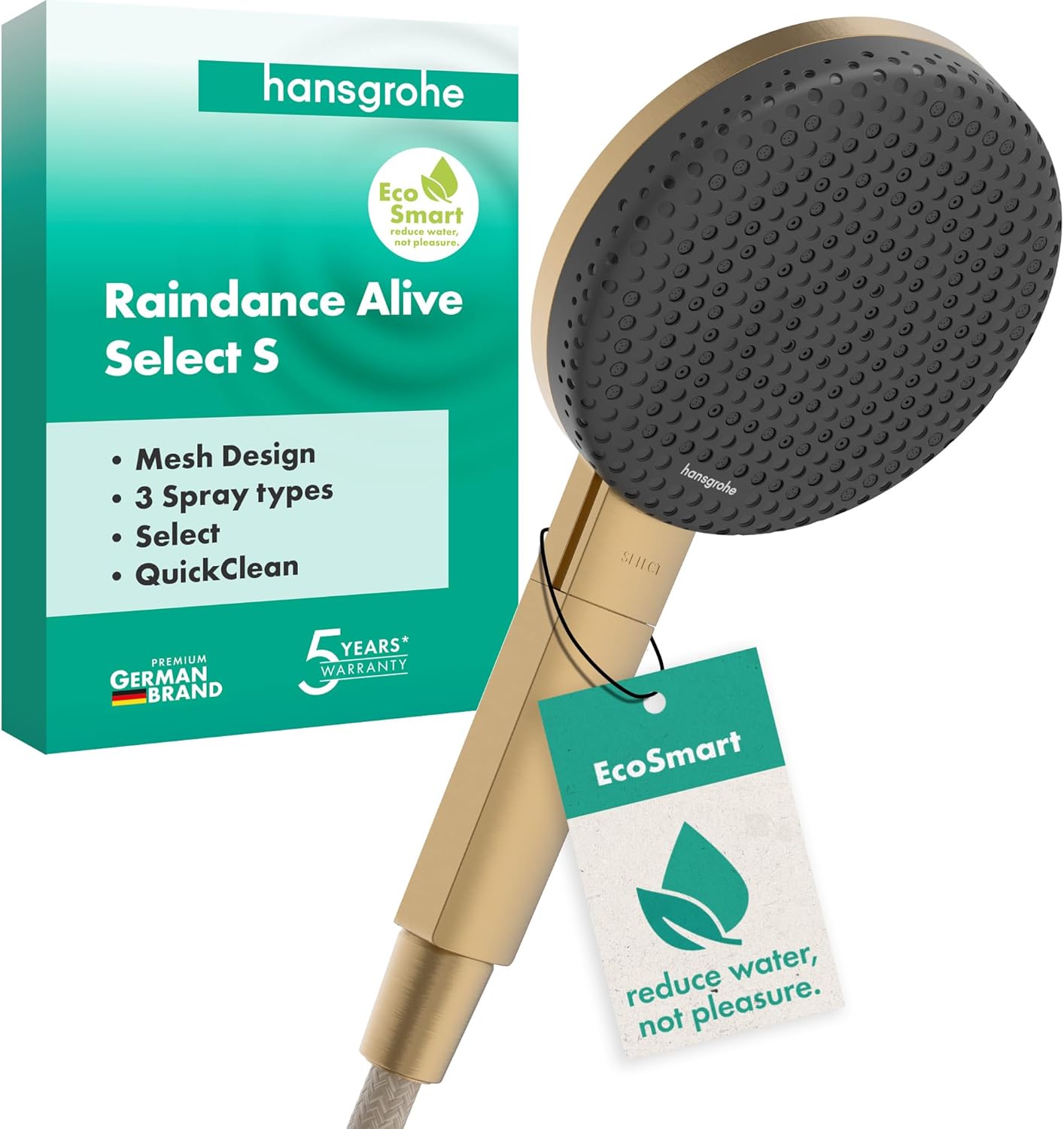 Hansgrohe 24511140 Doccetta, Bronzo Spazzolato