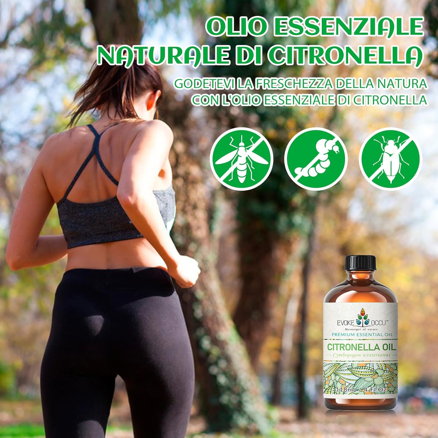 EVOKE OCCU Olio Essenziale di Citronella 118ml - immagine 2