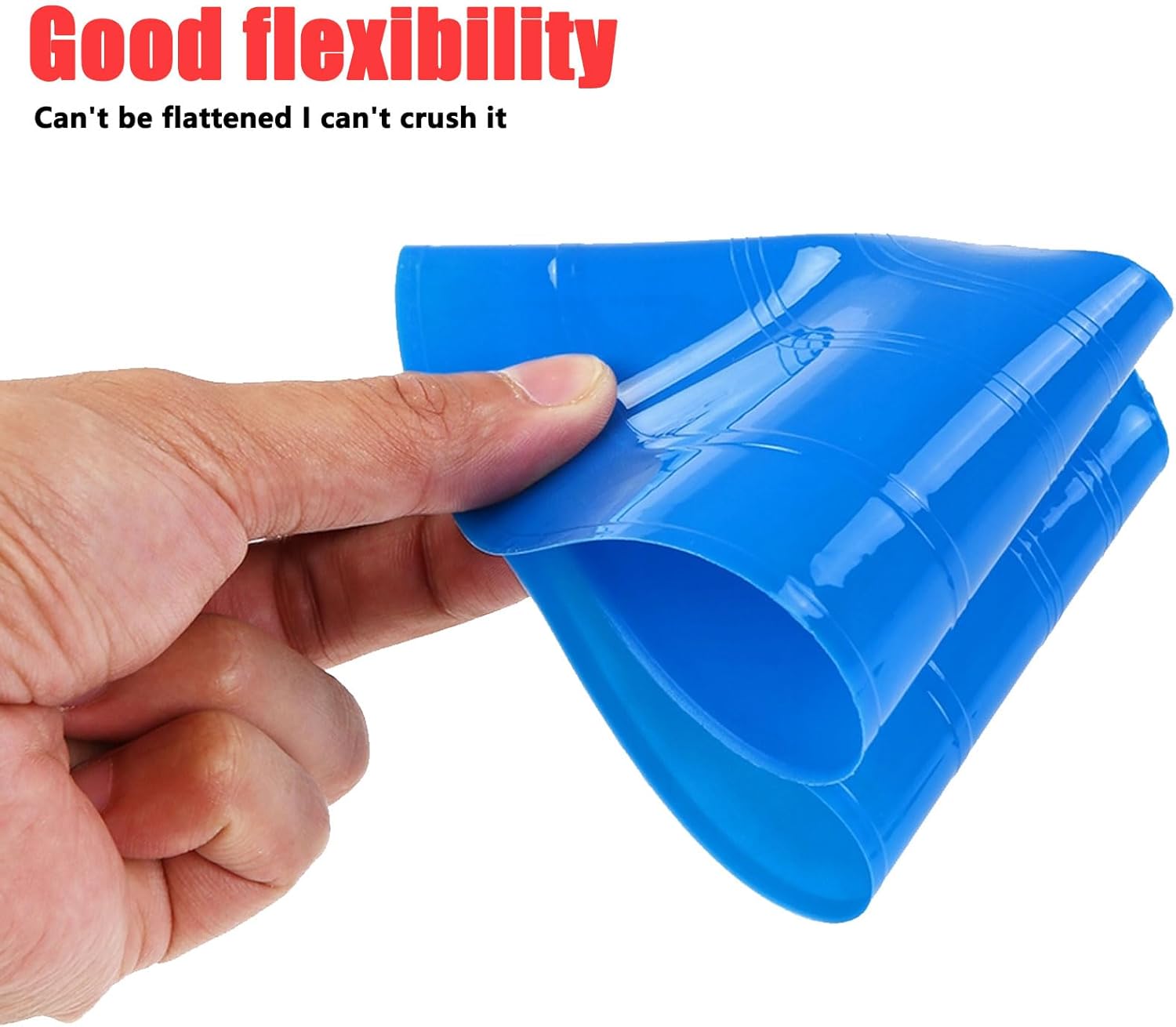 GEERDAN 50 Pezzi Coni da Allenamento con Maniglia - immagine 3