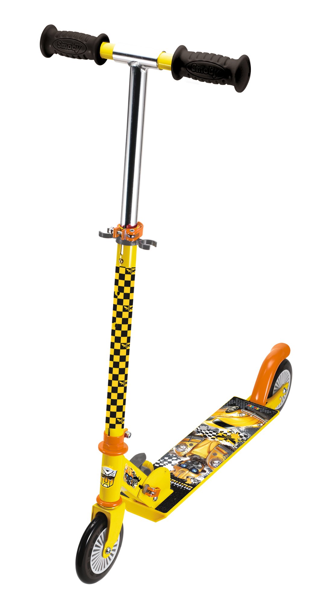 Smoby- Trsf 6 Scooter Transformers RID, Colore Giallo, 750354