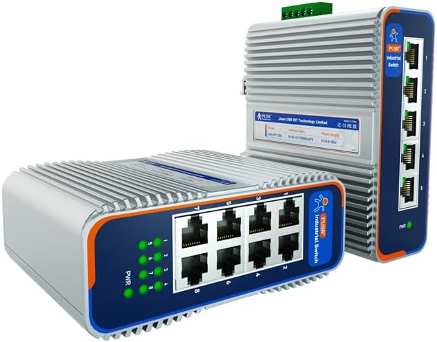 USR-ISG1008 - Switch Ethernet Industriale Gigabit 8 Porte - immagine 1