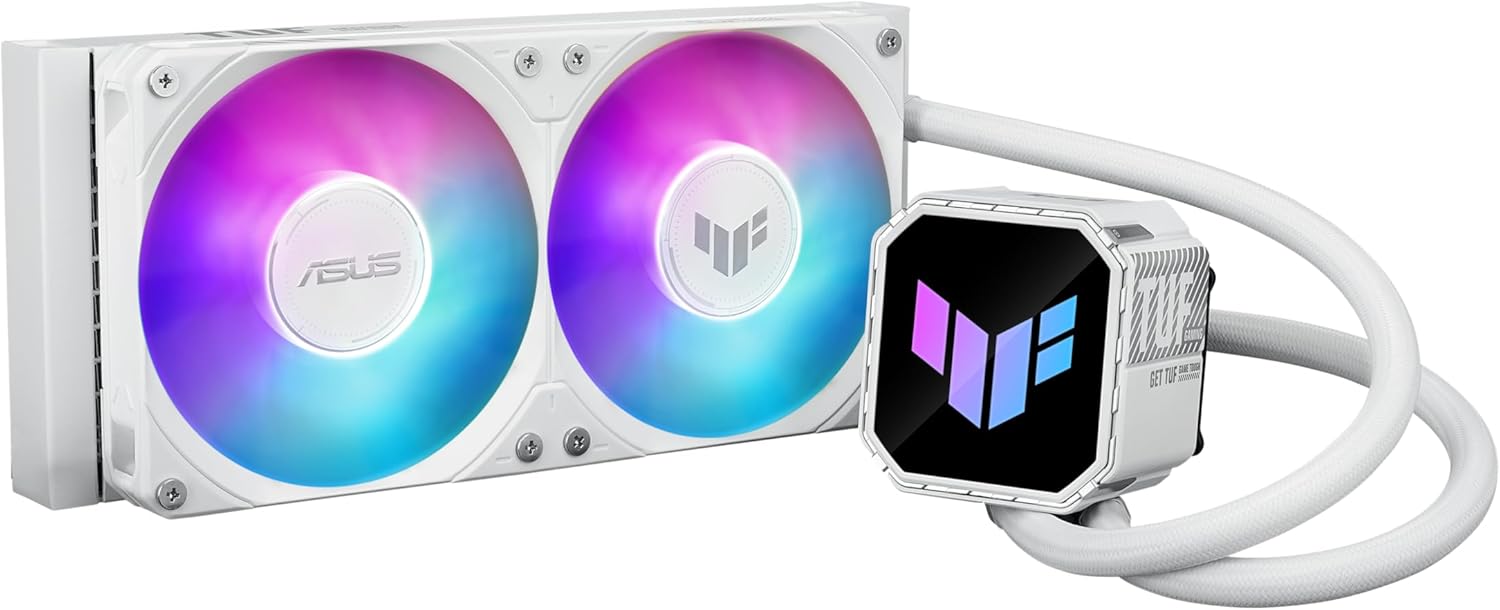 Asus TUF Gaming LC III 240 ARGB WHT - Raffreddamento Liquido - immagine 2
