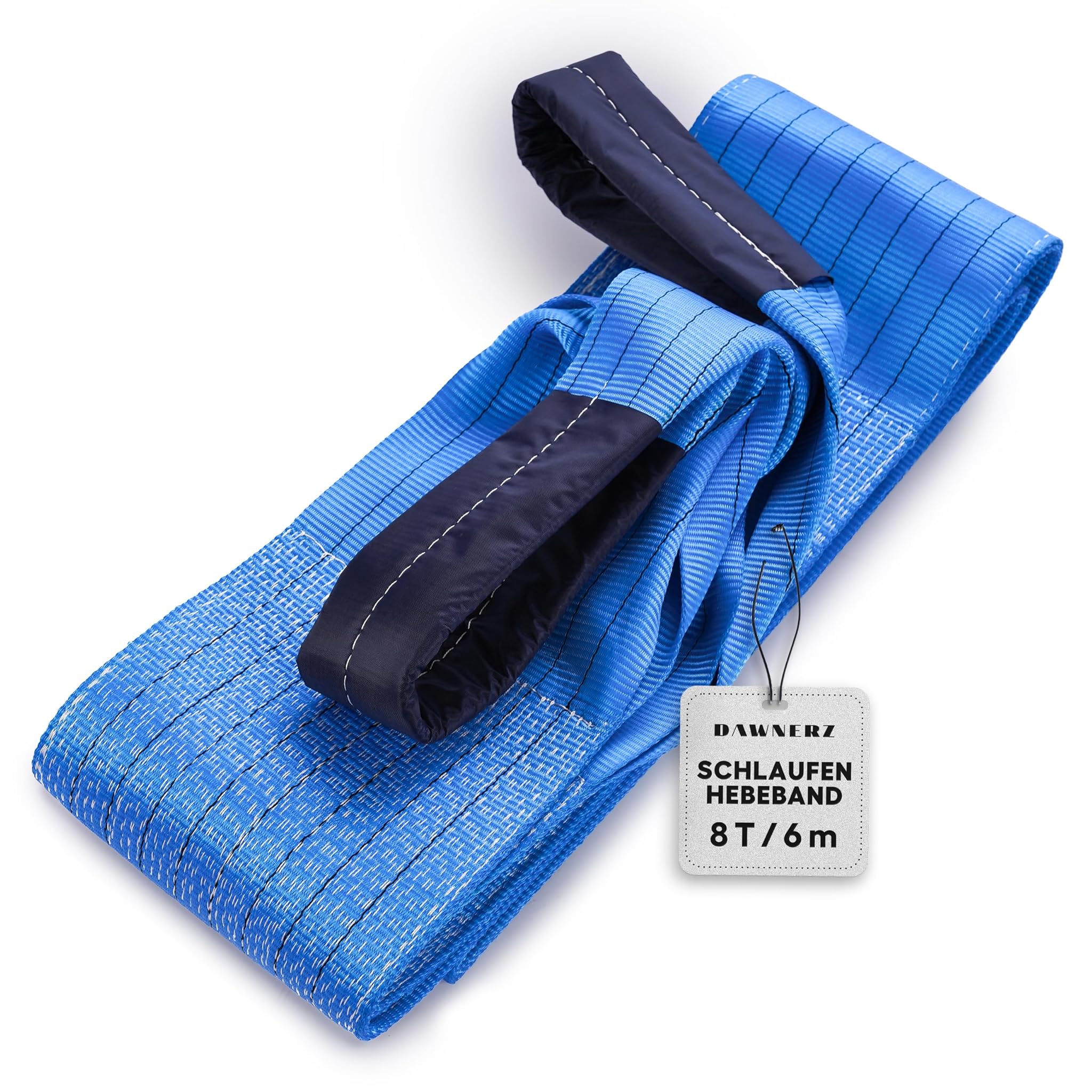 Dawnerz Nastro di sollevamento per passanti 8000 kg, 6m