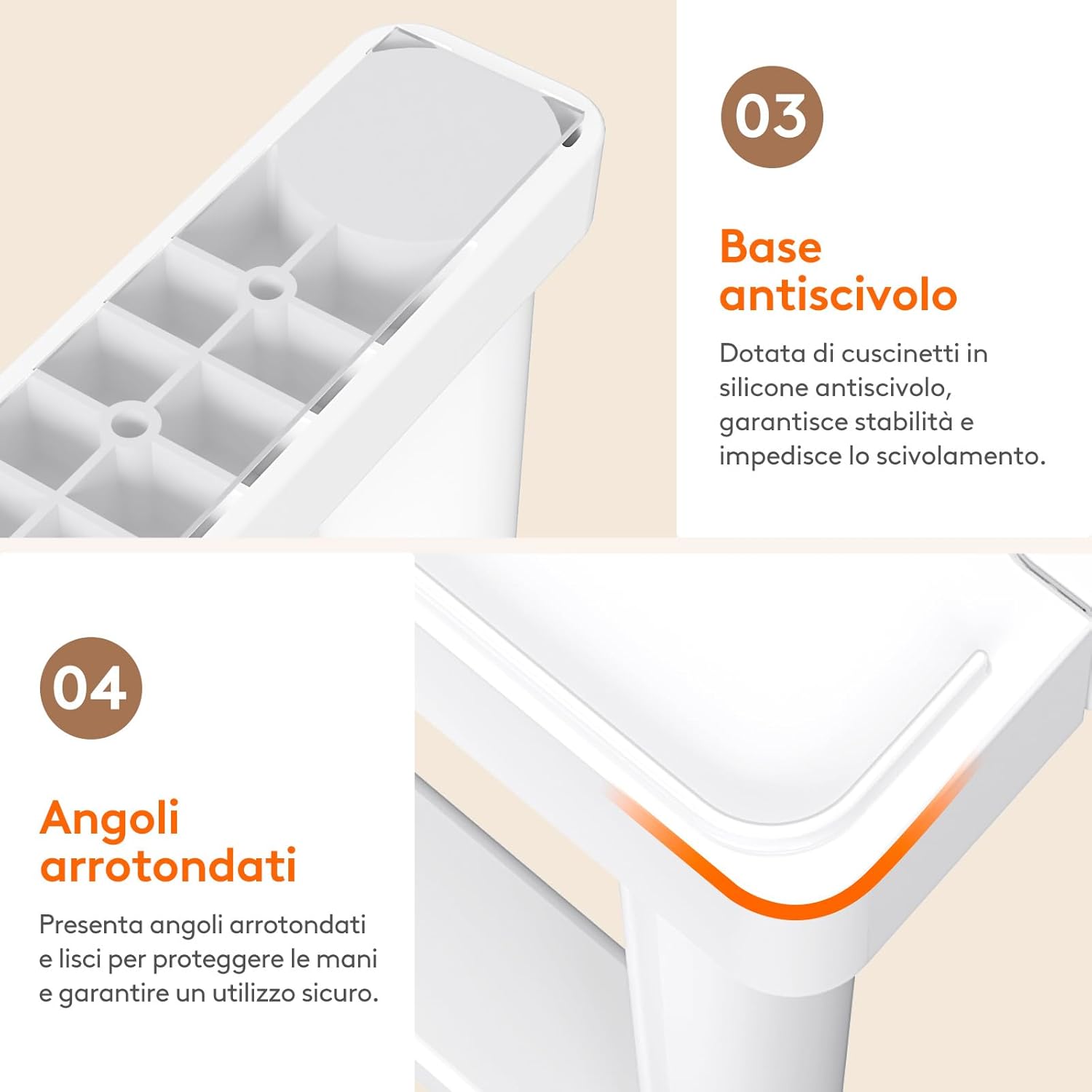 Lifewit Ripiani Cucina Salvaspazio Espandibili 2 Pezzi - immagine 7