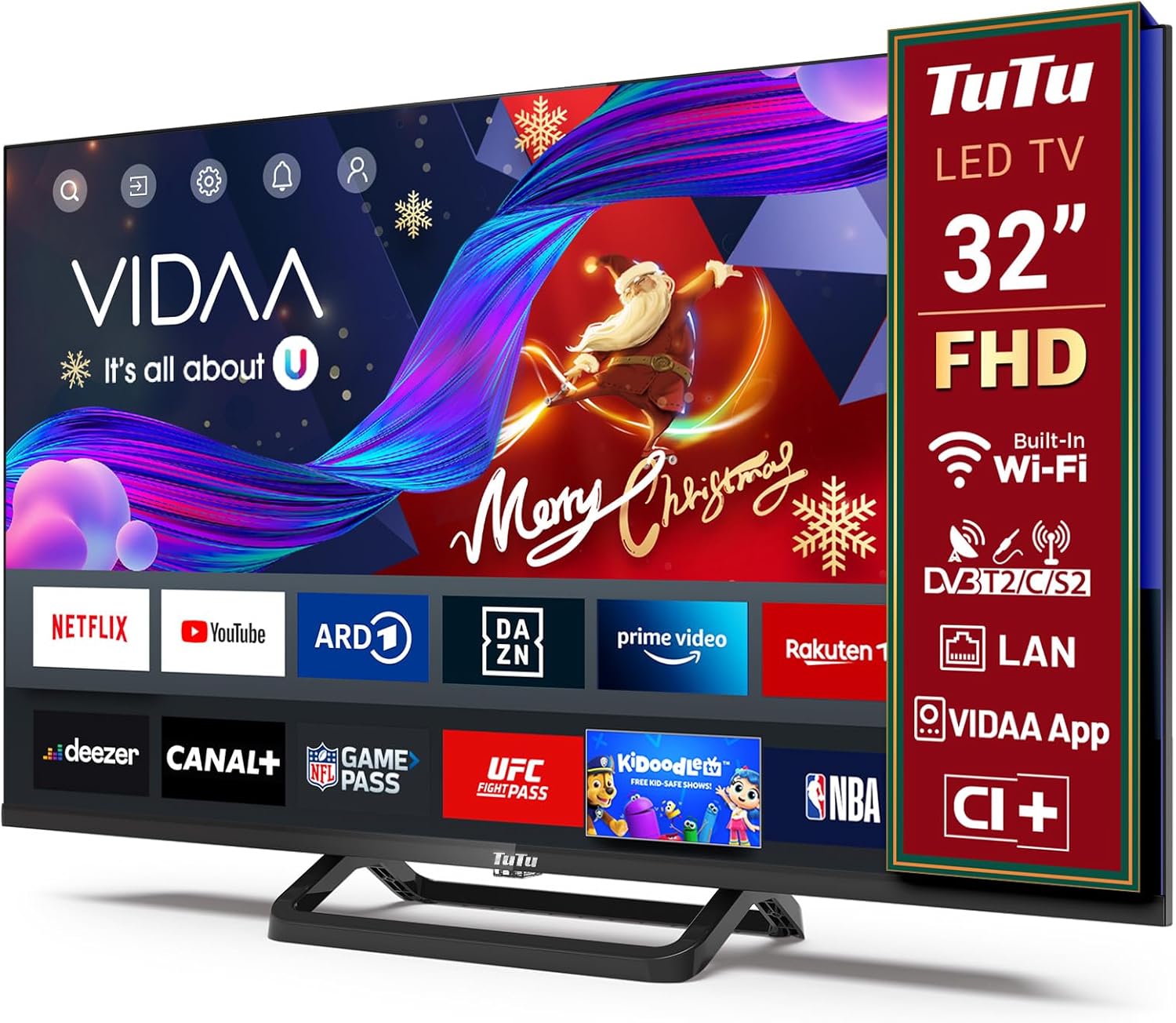 Tutu TUV32FN1B Smart TV 32 Pollici Full HD LED - immagine 1