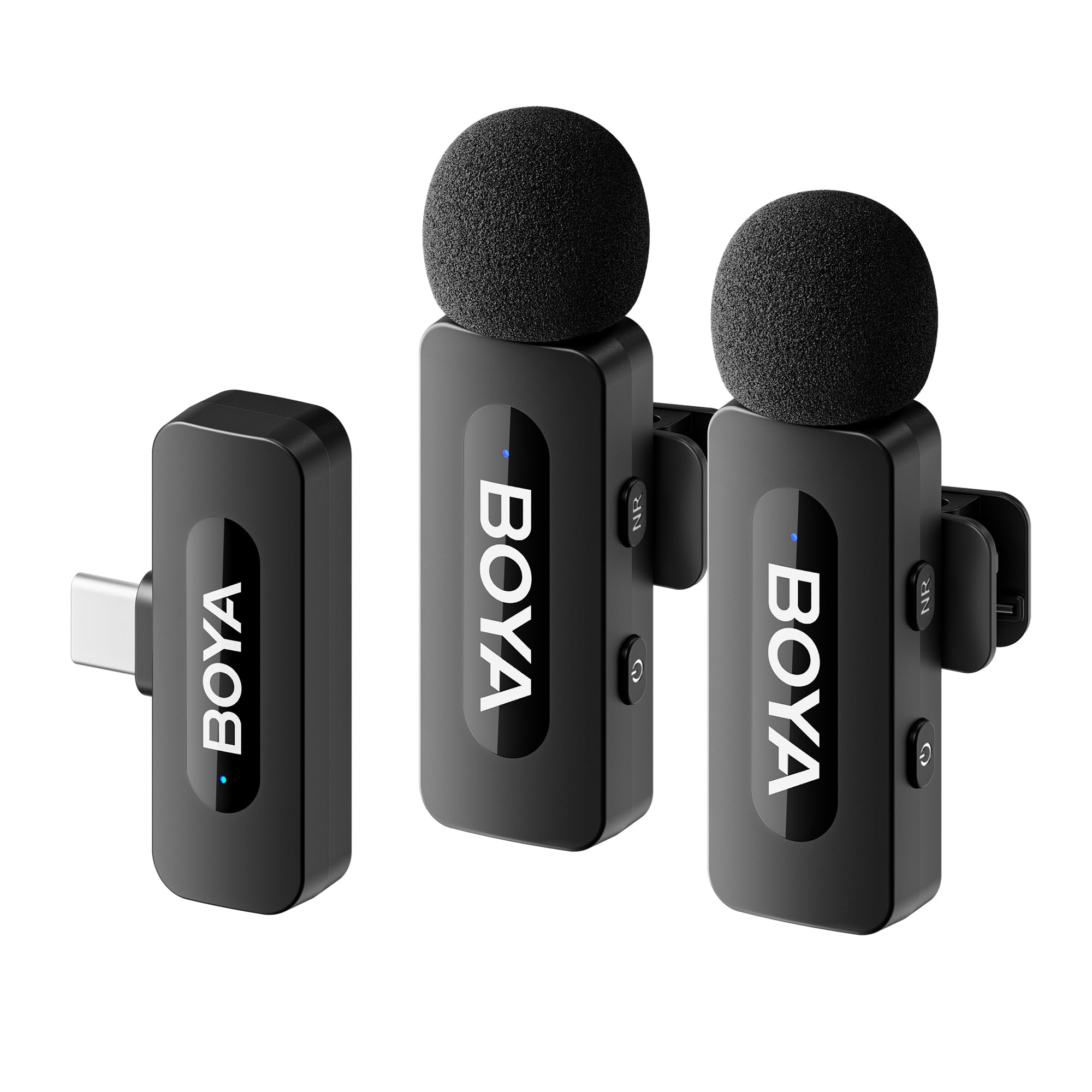 Boya BY-V20 - Microfono Lavalier Wireless USB C