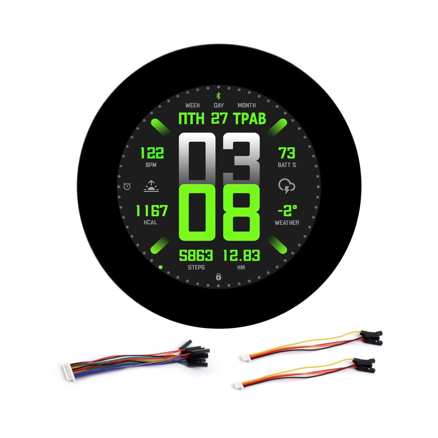 Waveshare ESP32-S3 Display Rotondo Touch Capacitivo 2.8''