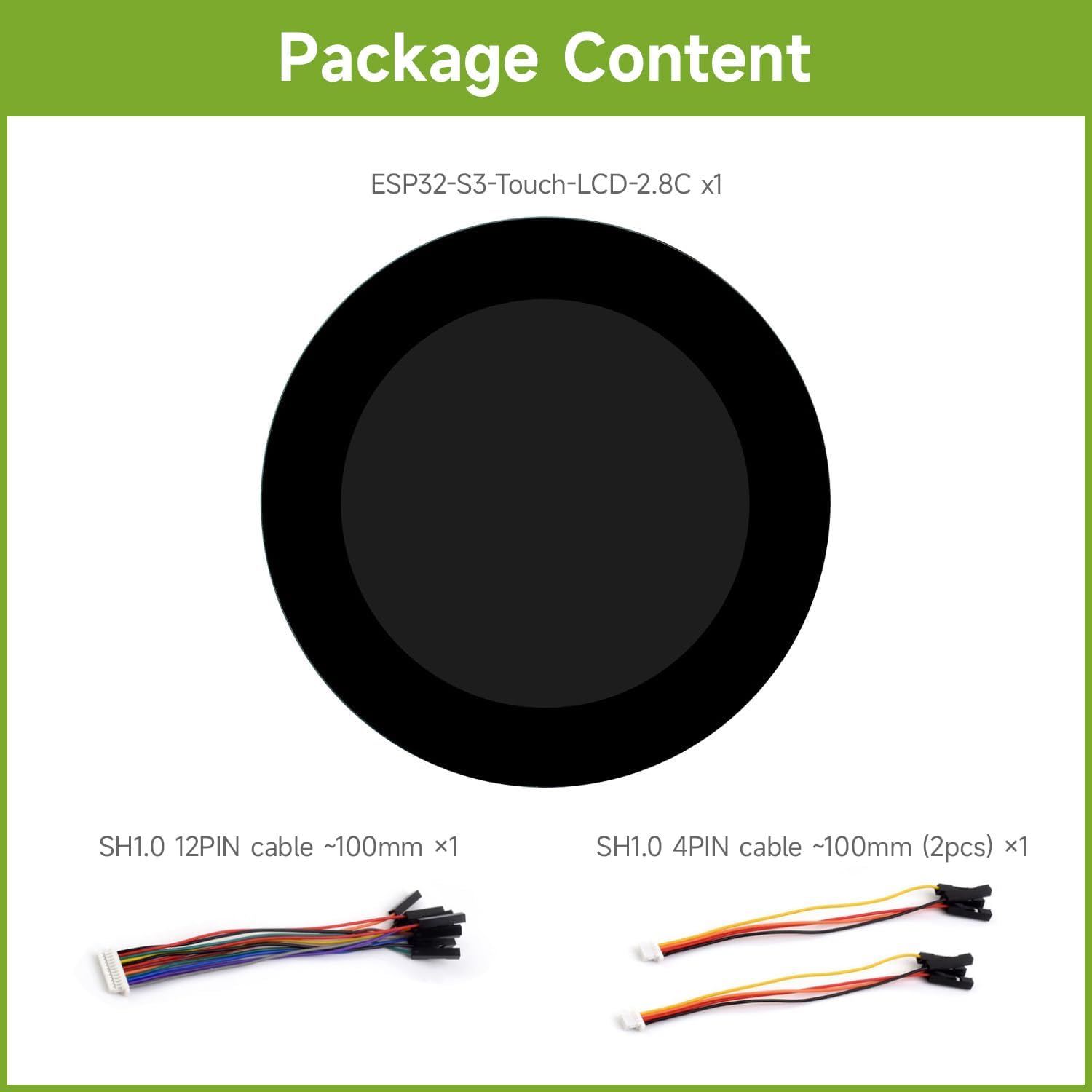 Waveshare ESP32-S3 Display Rotondo Touch Capacitivo 2.8'' - immagine 2