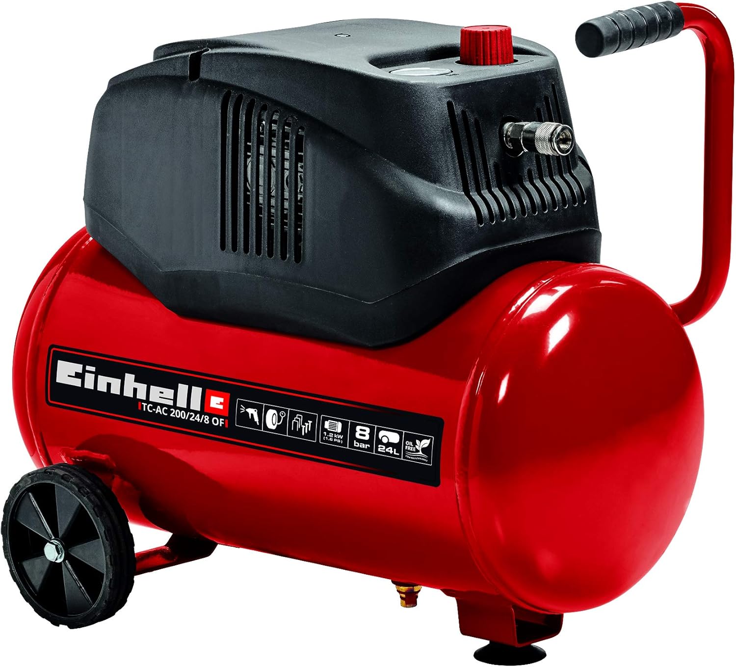 Einhell TC-AC 200/24/8 - Compressore D'Aria 24 Litri - immagine 1