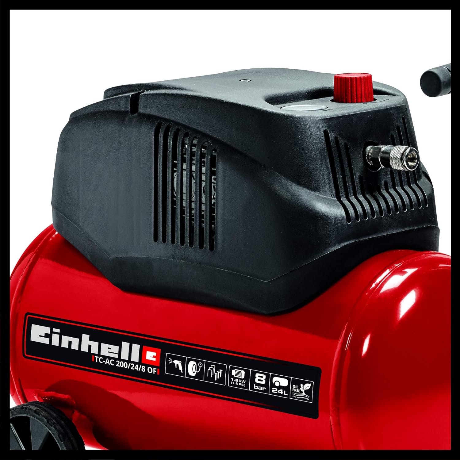 Einhell TC-AC 200/24/8 - Compressore D'Aria 24 Litri - immagine 3