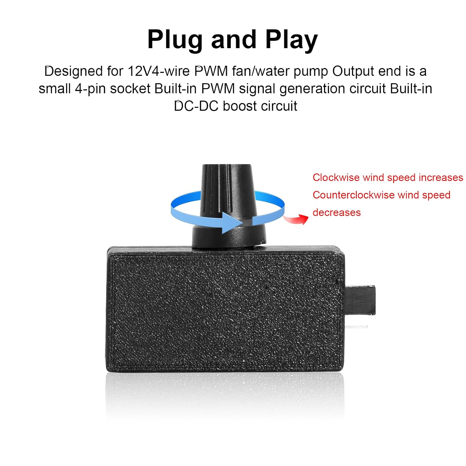 Regolatore di velocità PWM 4 Pin PWM Controller per ventilatore PWM ...