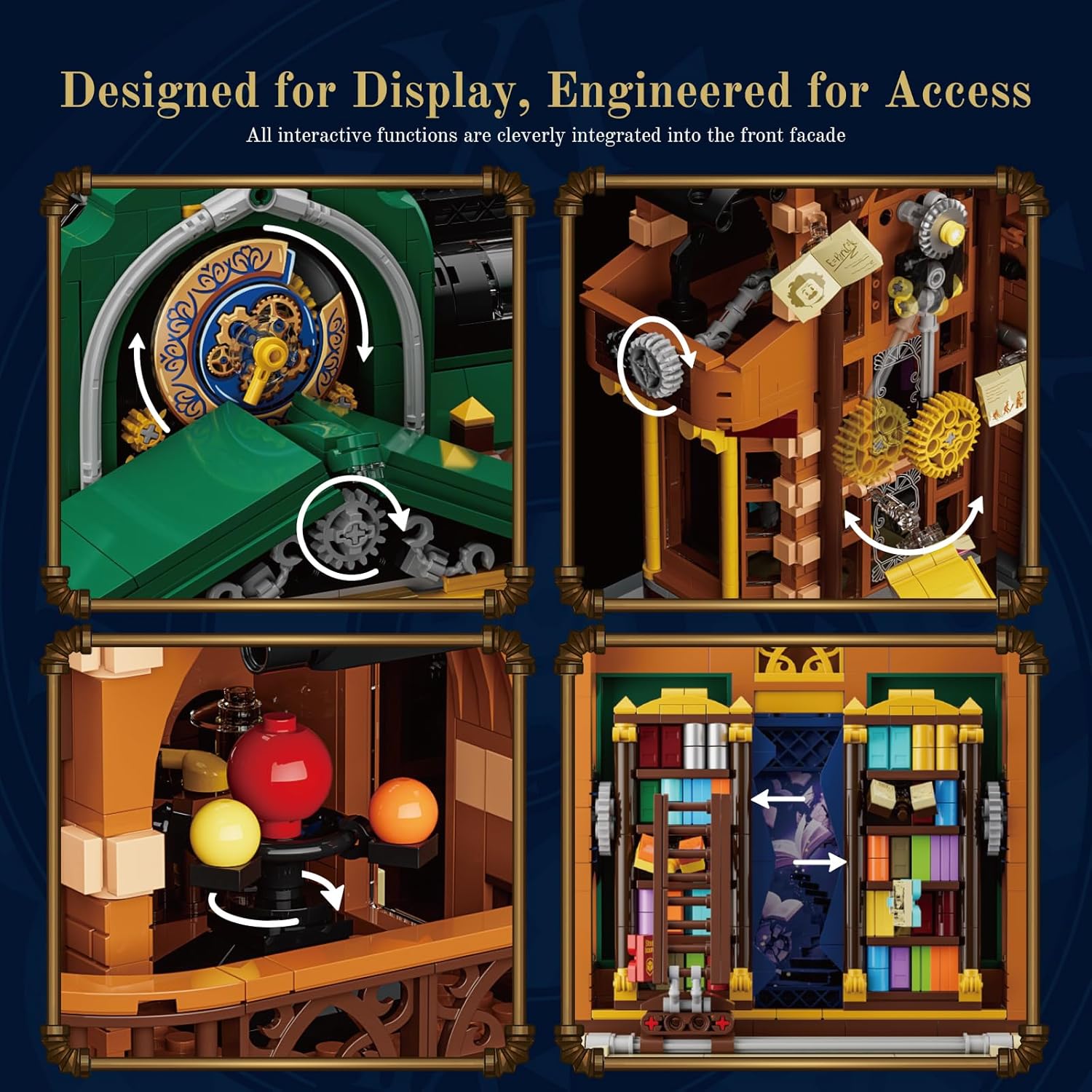 Biblioteca Spazio-Tempo LED - Set Mattoncini - immagine 4