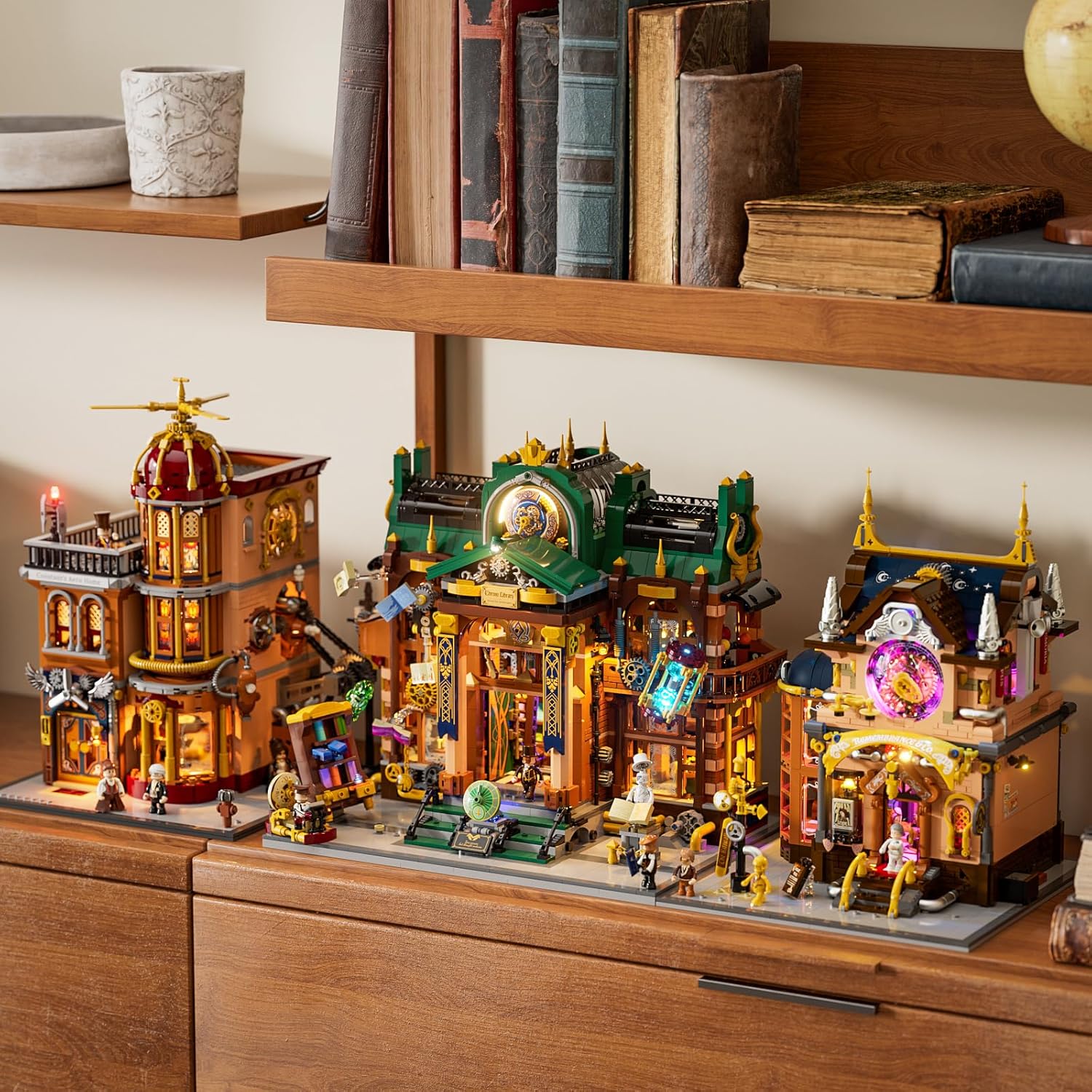 Biblioteca Spazio-Tempo LED - Set Mattoncini - immagine 8