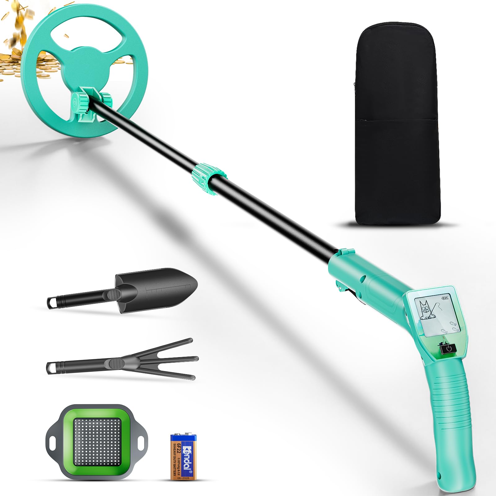 Metal Detector per Bambini a Lunghezza Regolabile