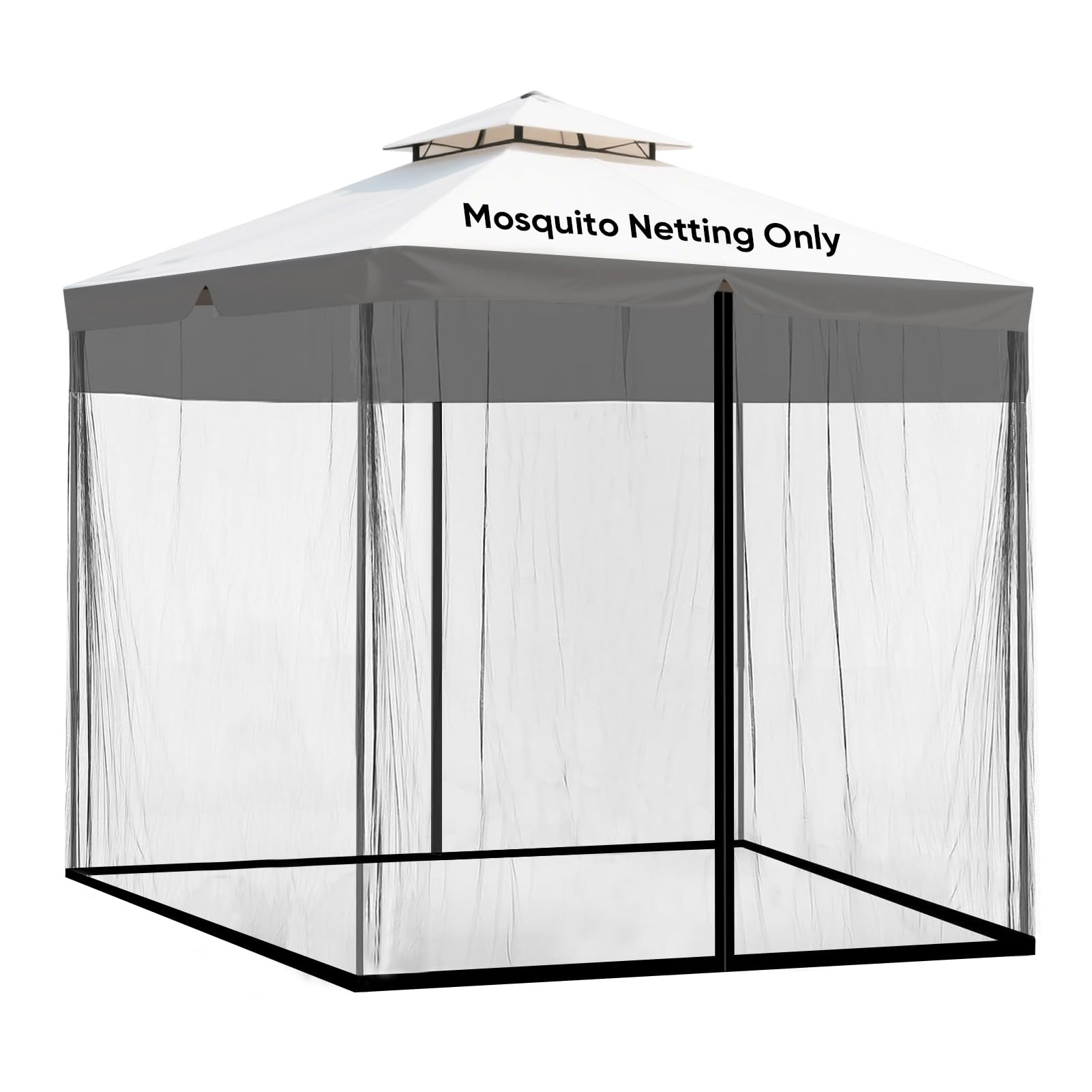 Ombrello Quadrato Zanzariera 10x10 Piedi per Patio