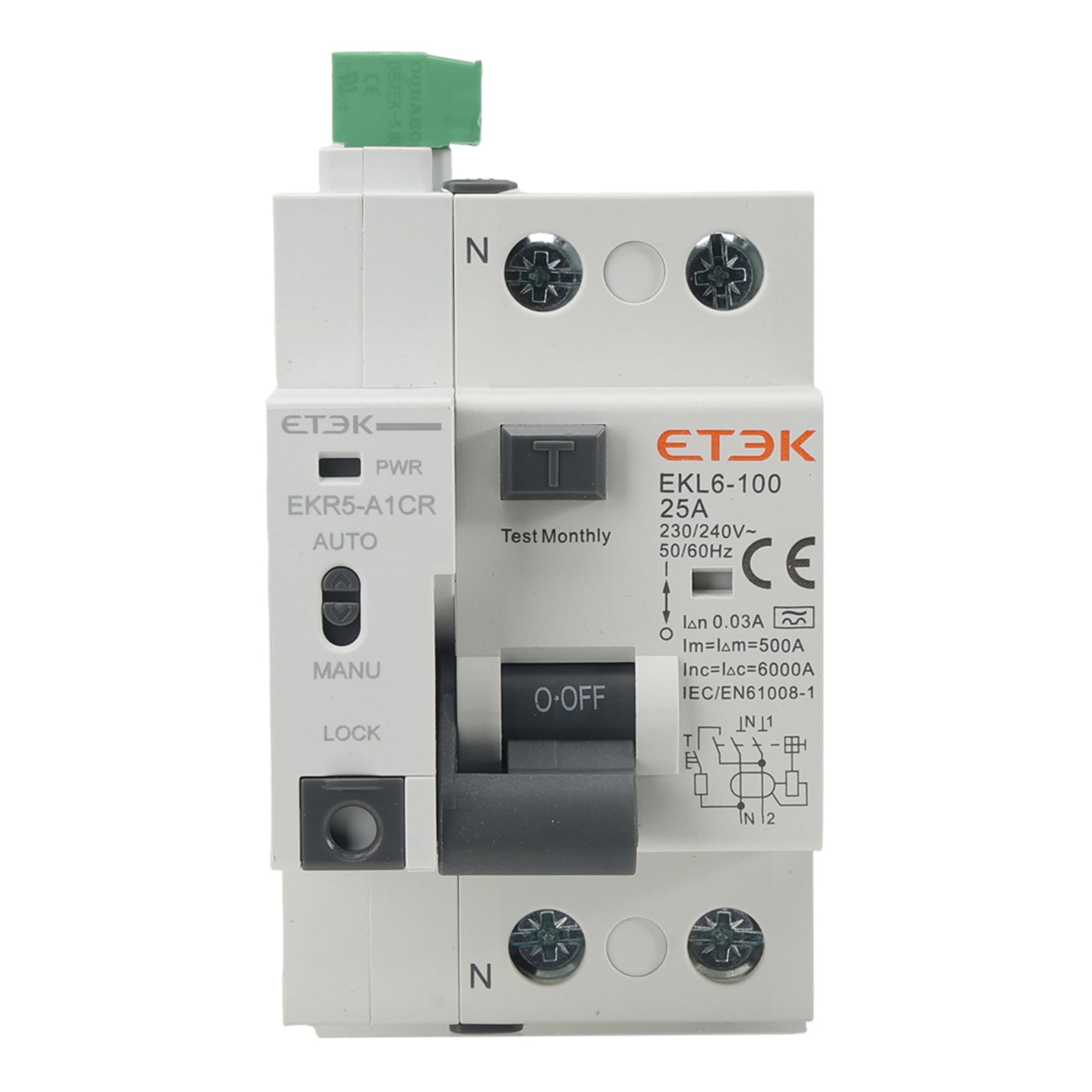 Interruttore Differenziale SI Auto Riarmo 2P 25A 30mA