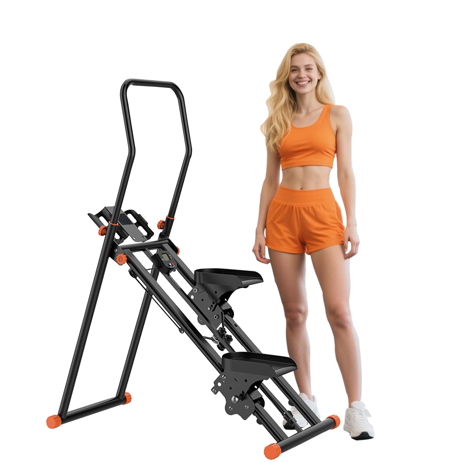 Scaletta Stepper Pieghevole con Resistenza Regolabile