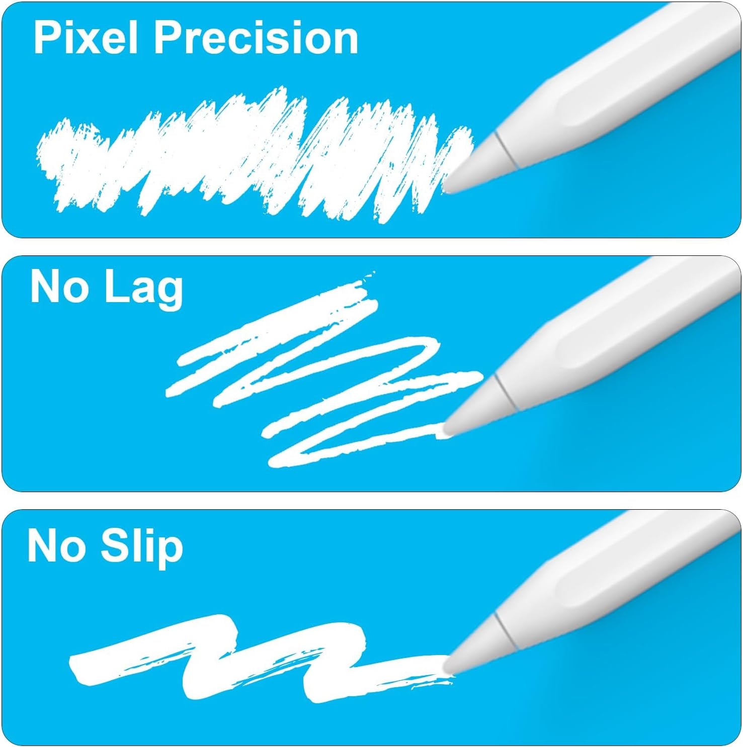 Paperfeel Punte di Ricambio per Apple Pencil (4 Pezzi) - immagine 6