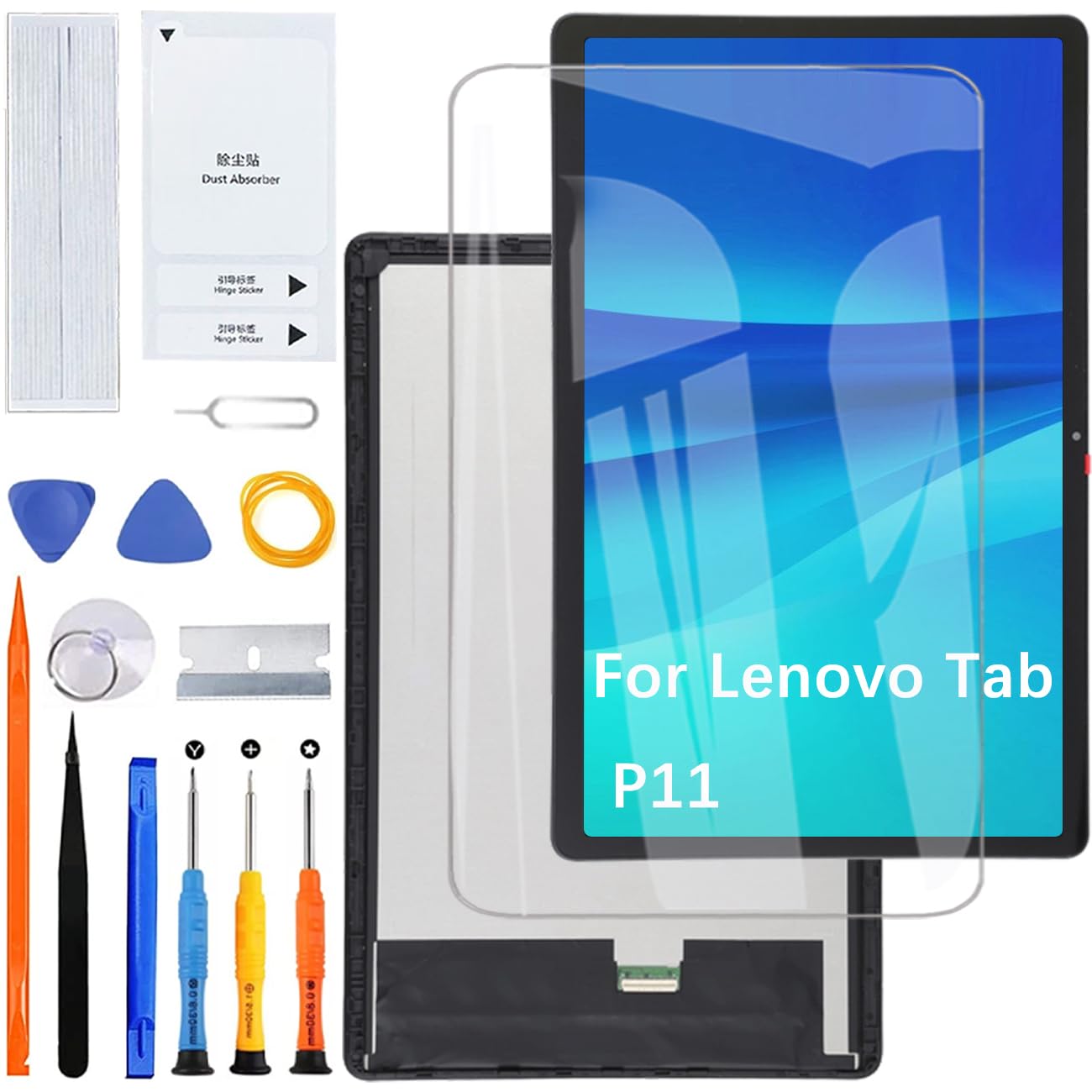 Schermo per Lenovo Tab P11 TB-J606F LCD schermo di ricambio kit di riparazione