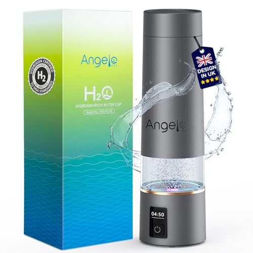 Bottiglia Acqua Idrogeno 3000 PPB, Pura 99,99%