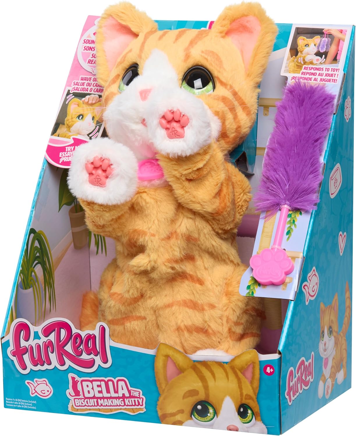 Just Play furReal Bella the Biscuit-Making Kitty 25,4 cm - immagine 1