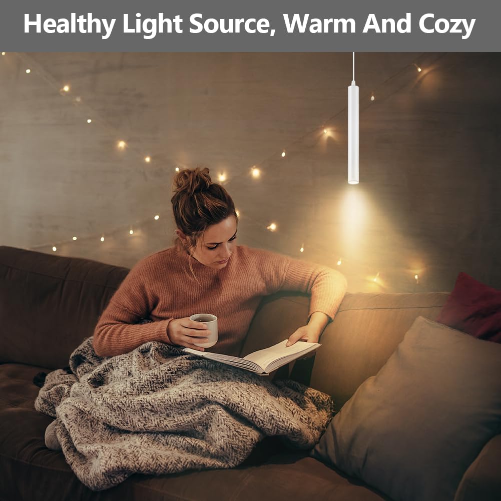 Hotut Lampada a Sospensione Lunga 30cm, 2 Pezzi - immagine 5