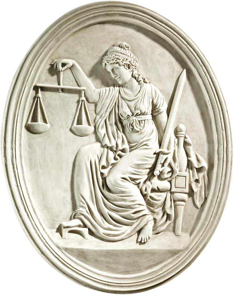 Design Toscano Scultura da Parete Giustizia Tribunale - immagine 1