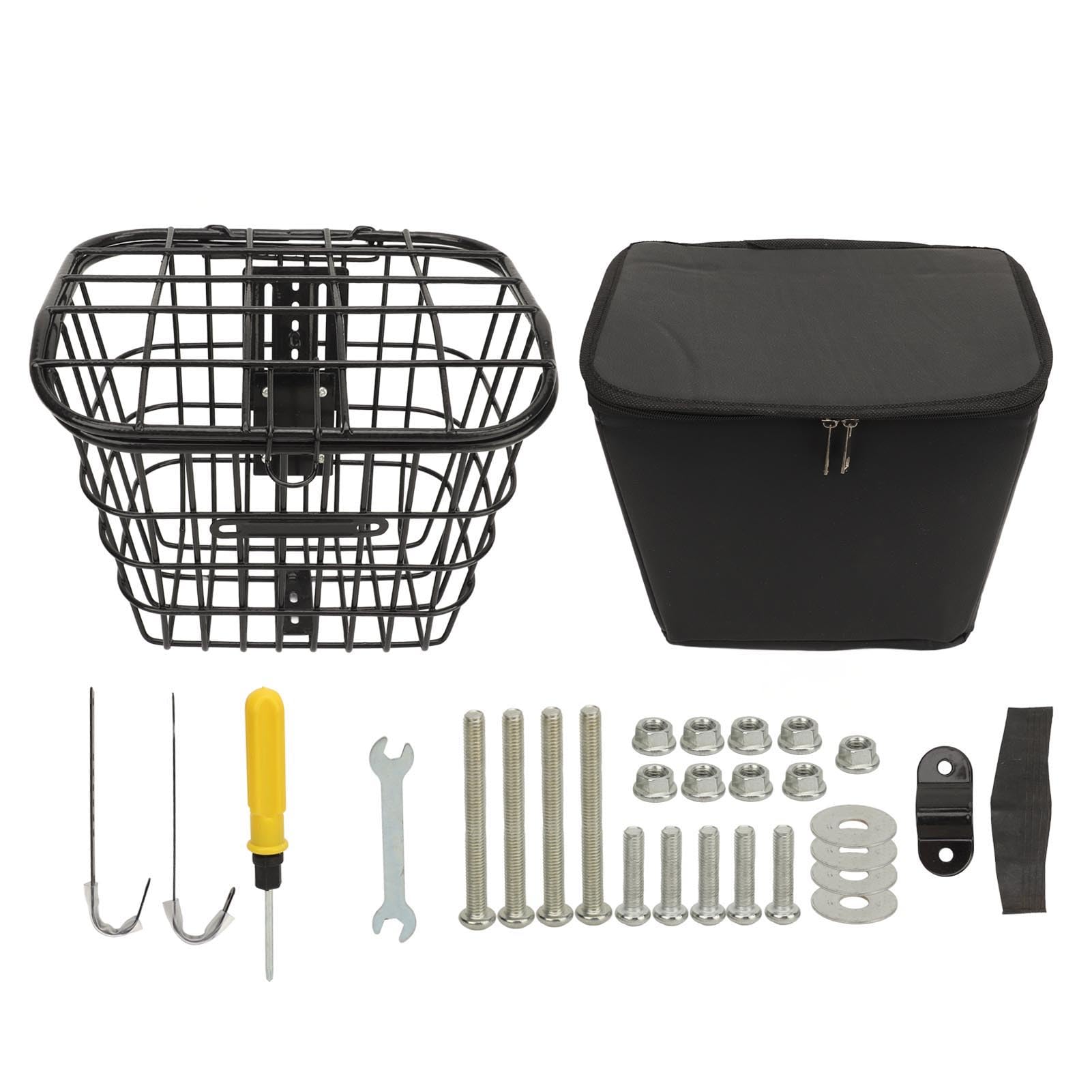 Cestino da Ciclismo Pieghevole in Metallo