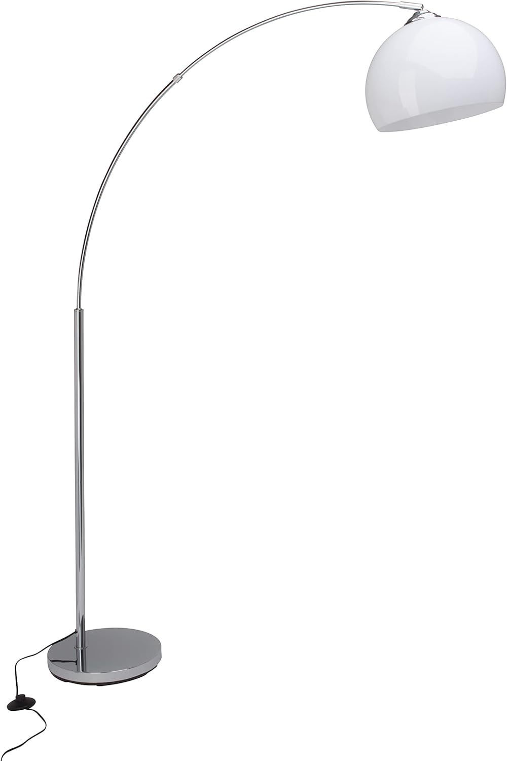 Brilliant Lampada Vessa Bow da Terra 1.7m Cromo/Bianco - immagine 3
