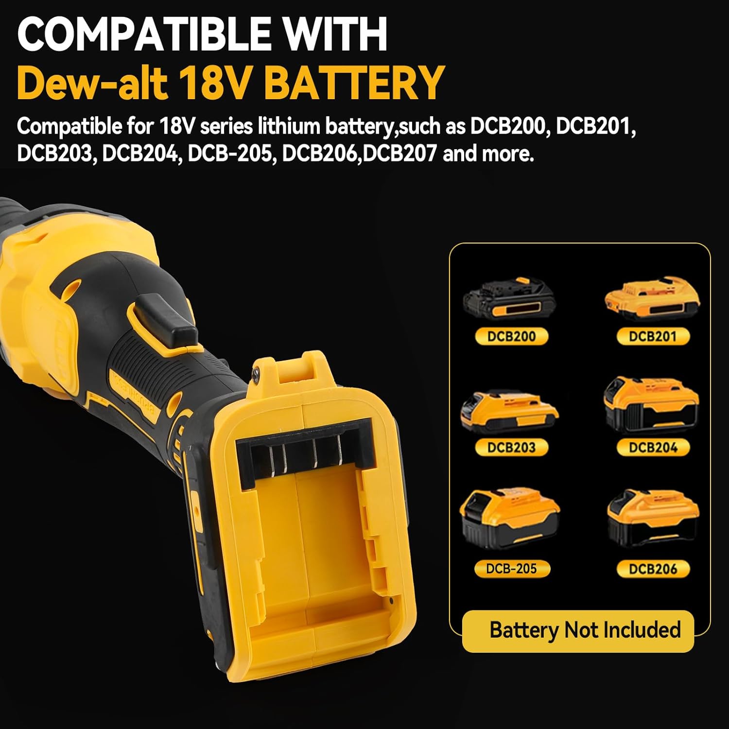 Smerigliatrice Dritta a Batteria Professionale - immagine 3