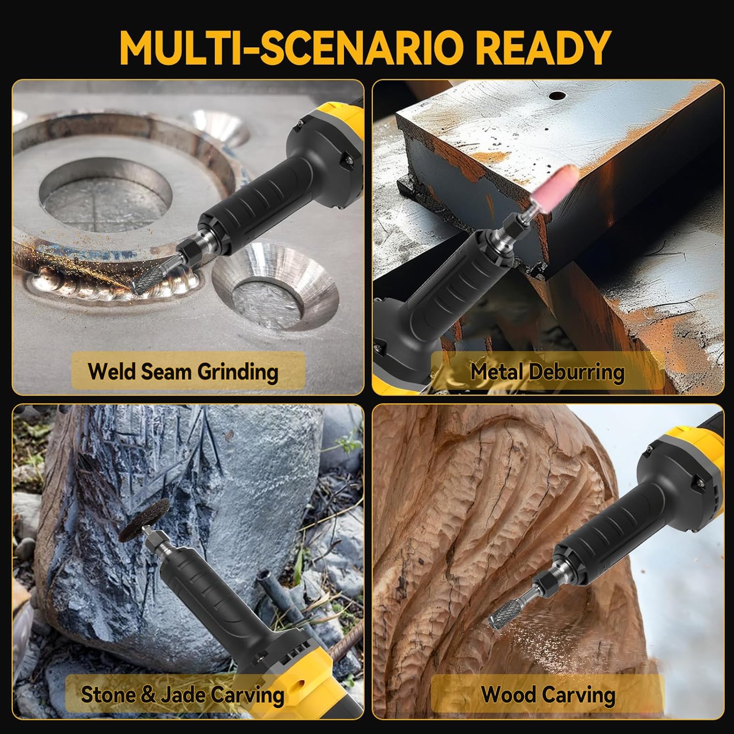 Smerigliatrice Dritta a Batteria Professionale - immagine 5