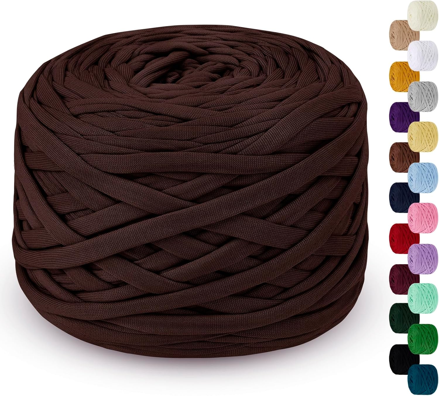 Fettuccia per Borse a Uncinetto 285g/100m, Caffè - immagine 1