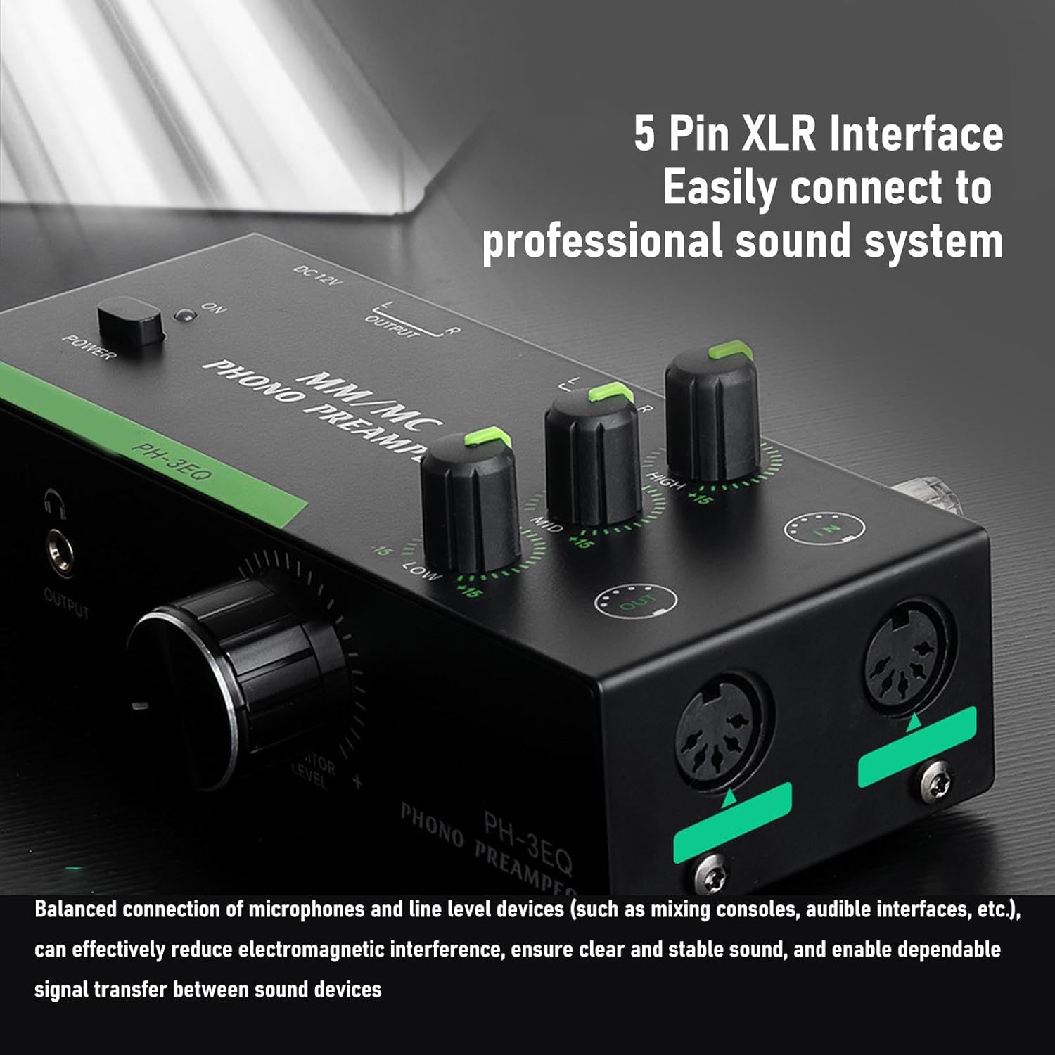 PHONO PREAMP Mini Preamplificatore Home Audio - immagine 6