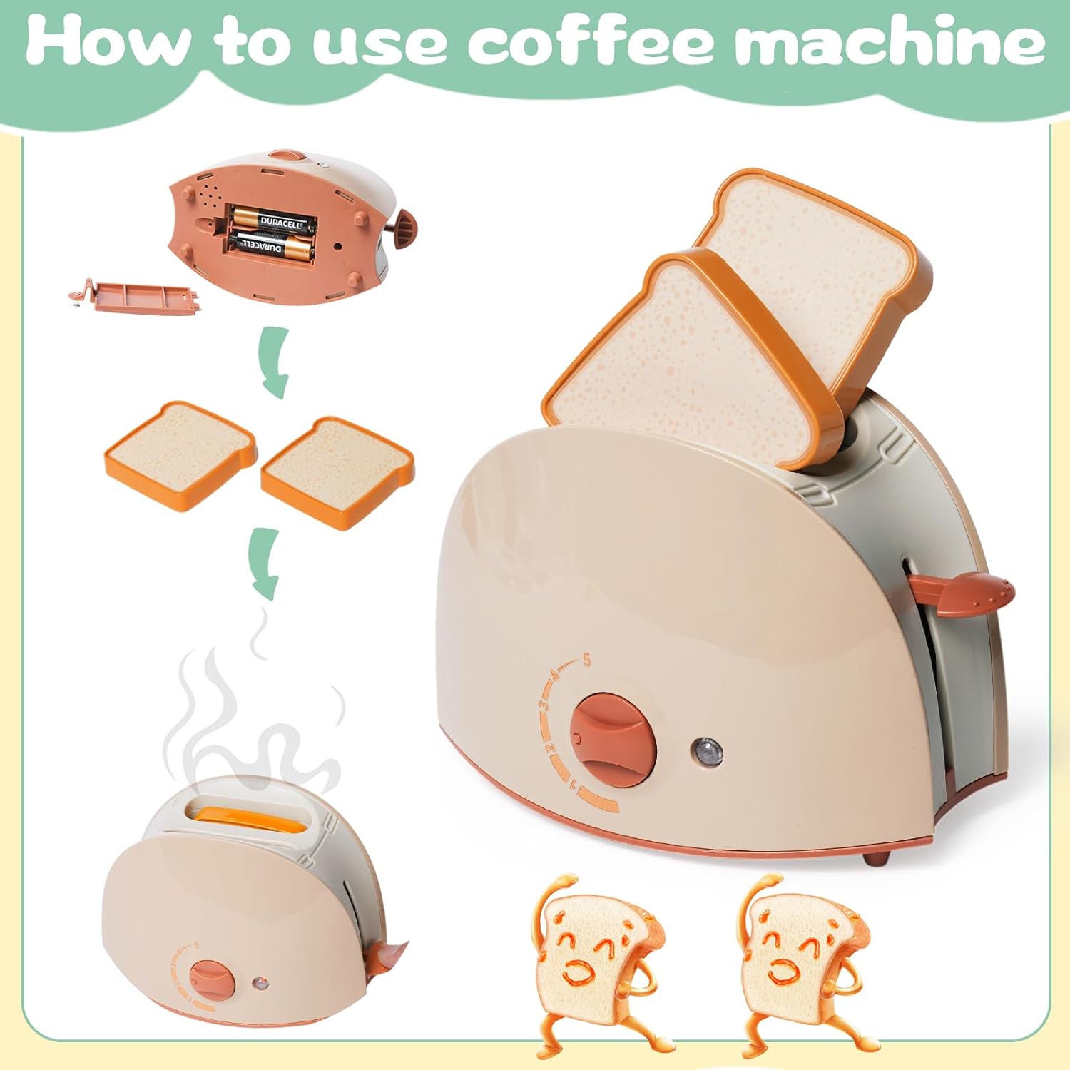 Giochi Accessori Cucina per Bambini con Macchina da Caffè - immagine 4