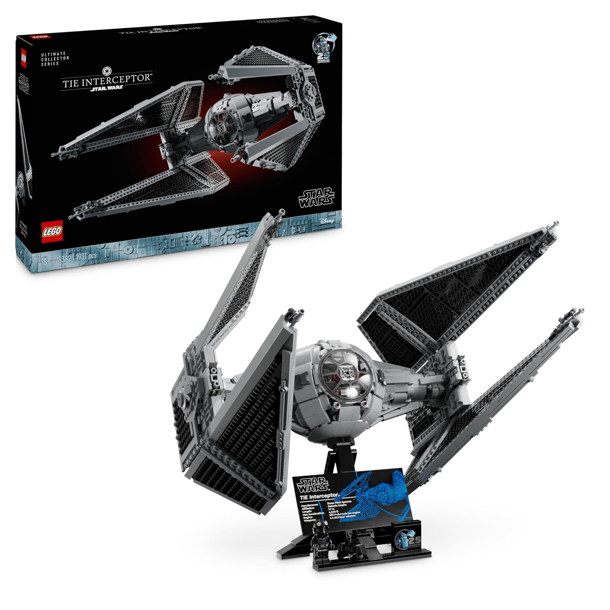 Lego Star Wars TIE Interceptor UCS 75382