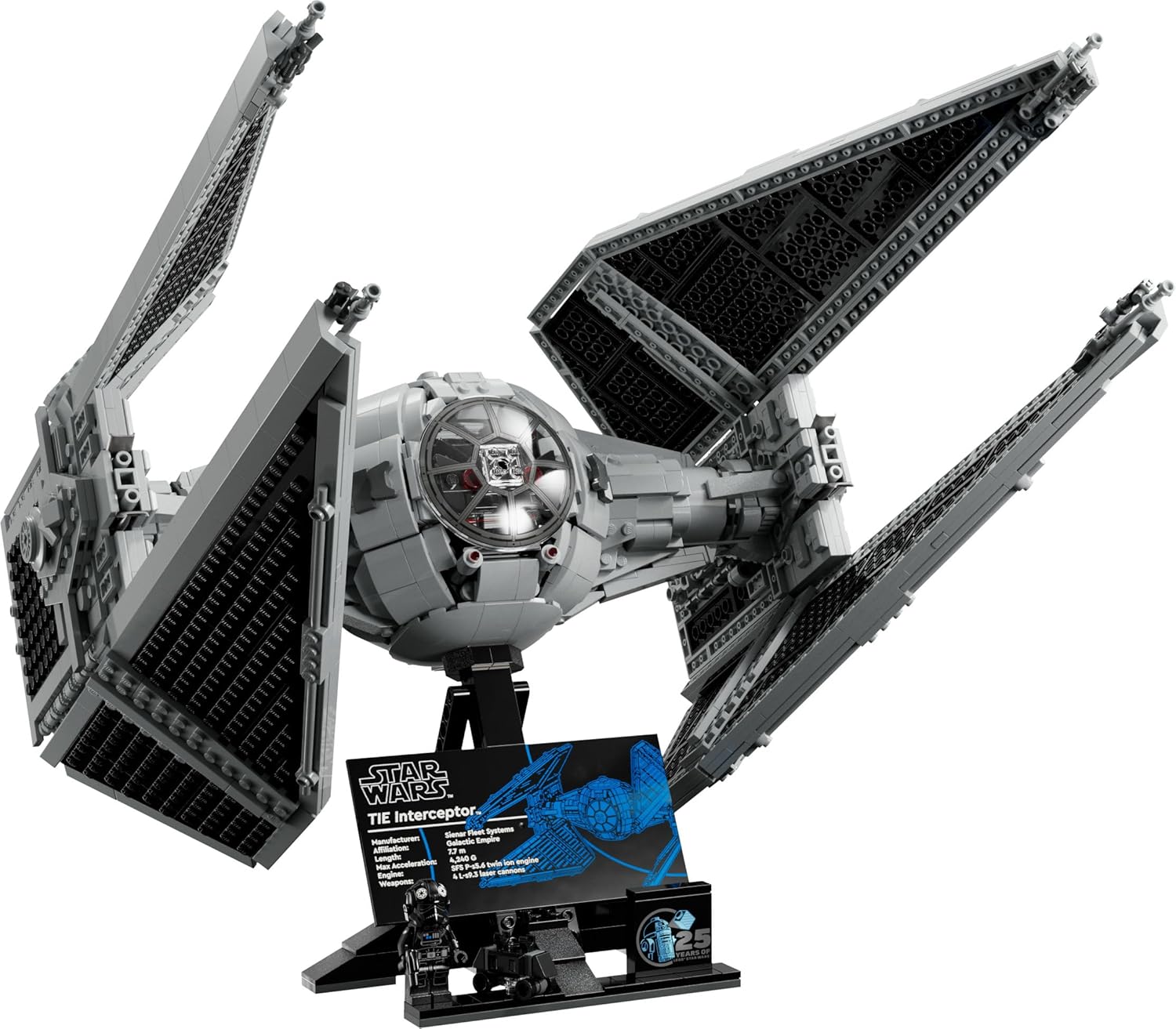 Lego Star Wars TIE Interceptor UCS 75382 - immagine 9